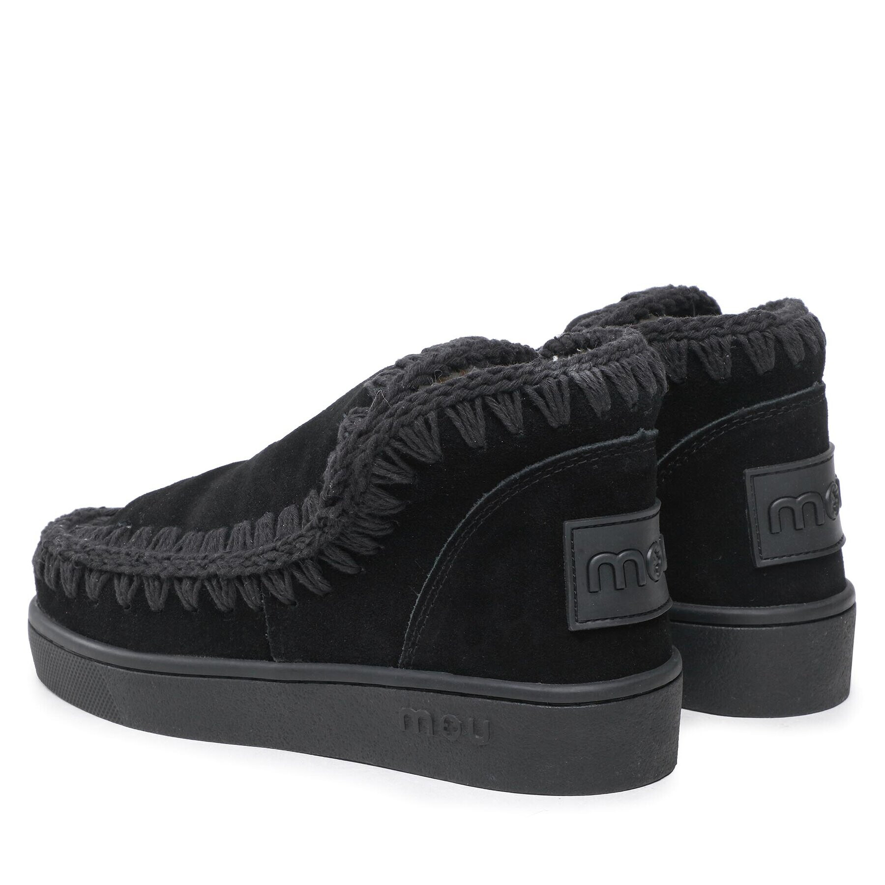 Mou Обувки Sneaker Monochrome SW211021O Черен - Pepit.bg