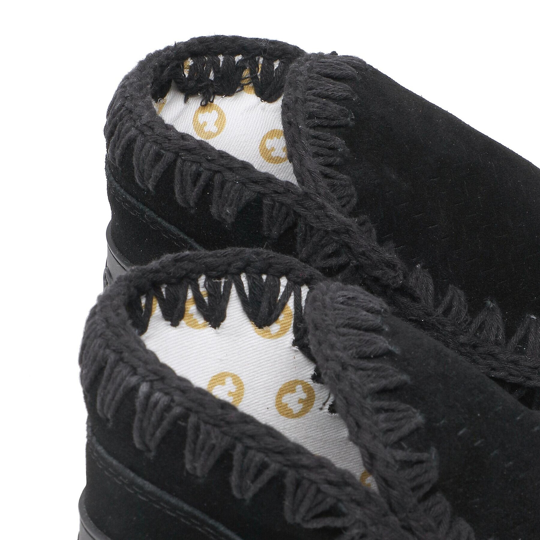 Mou Обувки Sneaker Monochrome SW211021O Черен - Pepit.bg