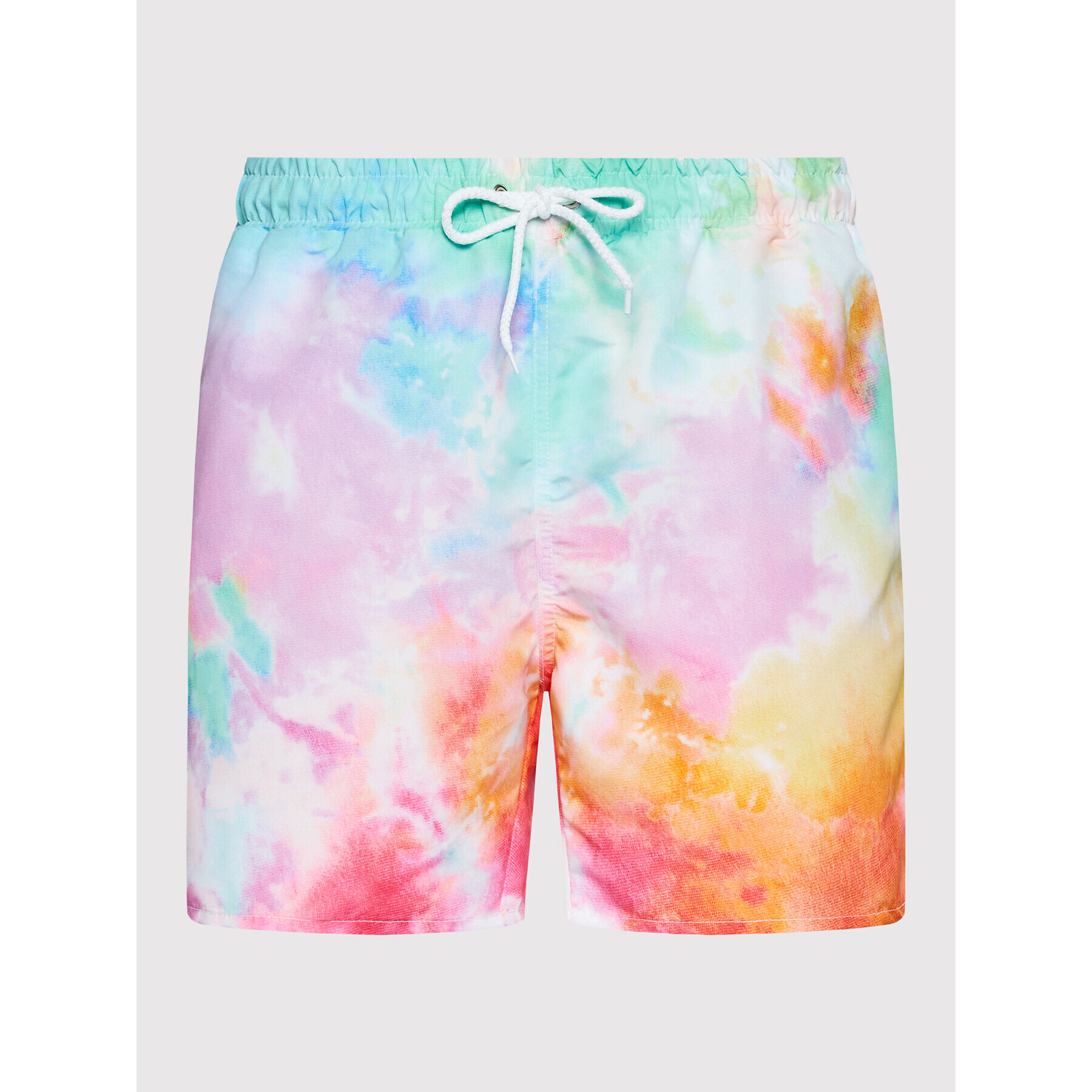 Mr. GUGU & Miss GO Плувни шорти Tie Dye Цветен Regular Fit - Pepit.bg