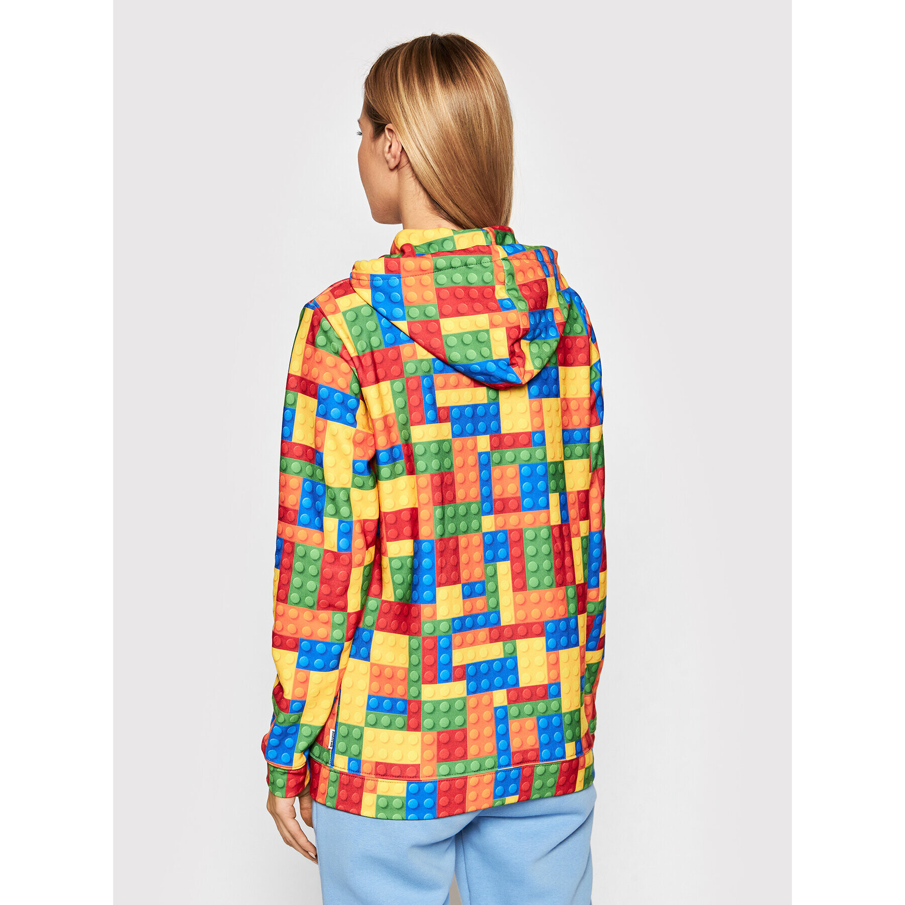 Mr. GUGU & Miss GO Суитшърт Unisex Blocks Цветен Regular Fit - Pepit.bg