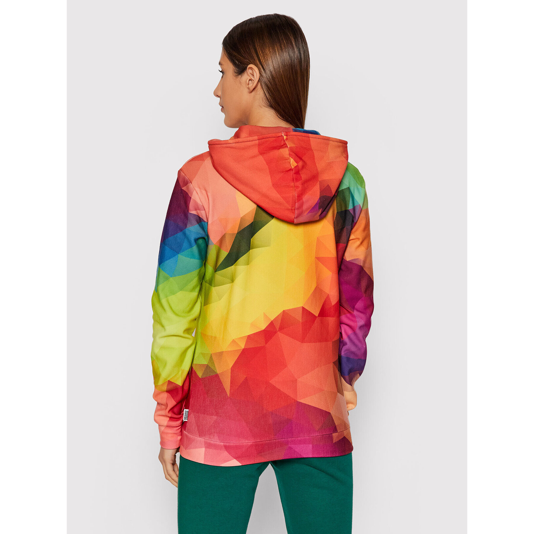 Mr. GUGU & Miss GO Суитшърт Unisex Colorful Geometric Цветен Regular Fit - Pepit.bg