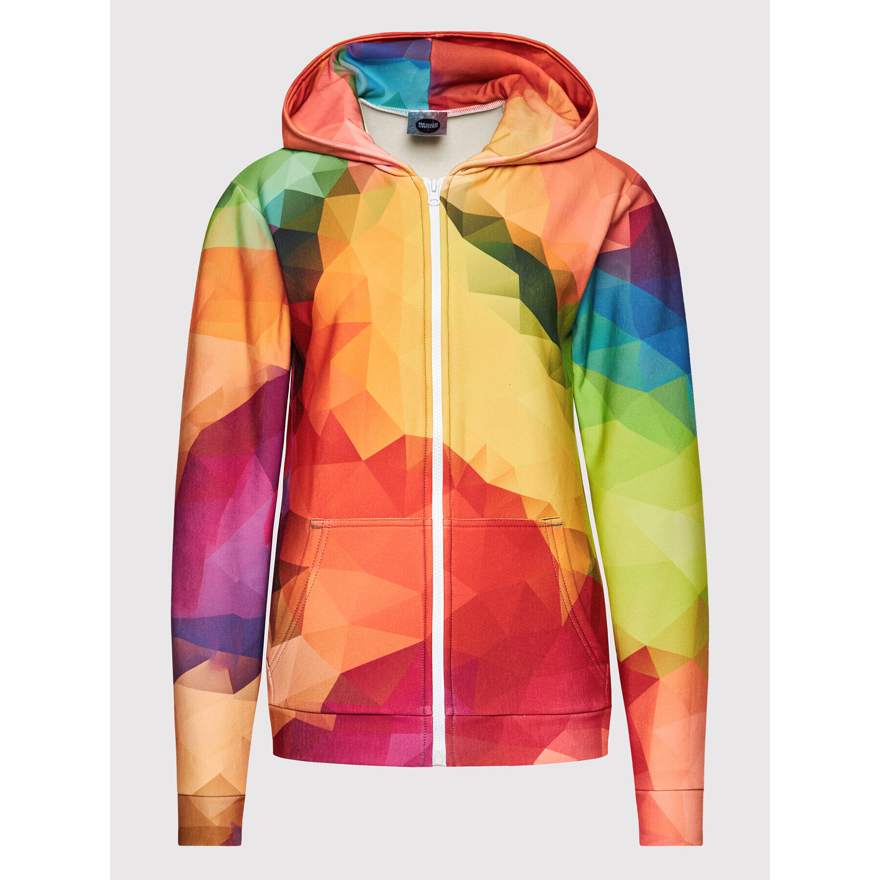 Mr. GUGU & Miss GO Суитшърт Unisex Colorful Geometric Цветен Regular Fit - Pepit.bg