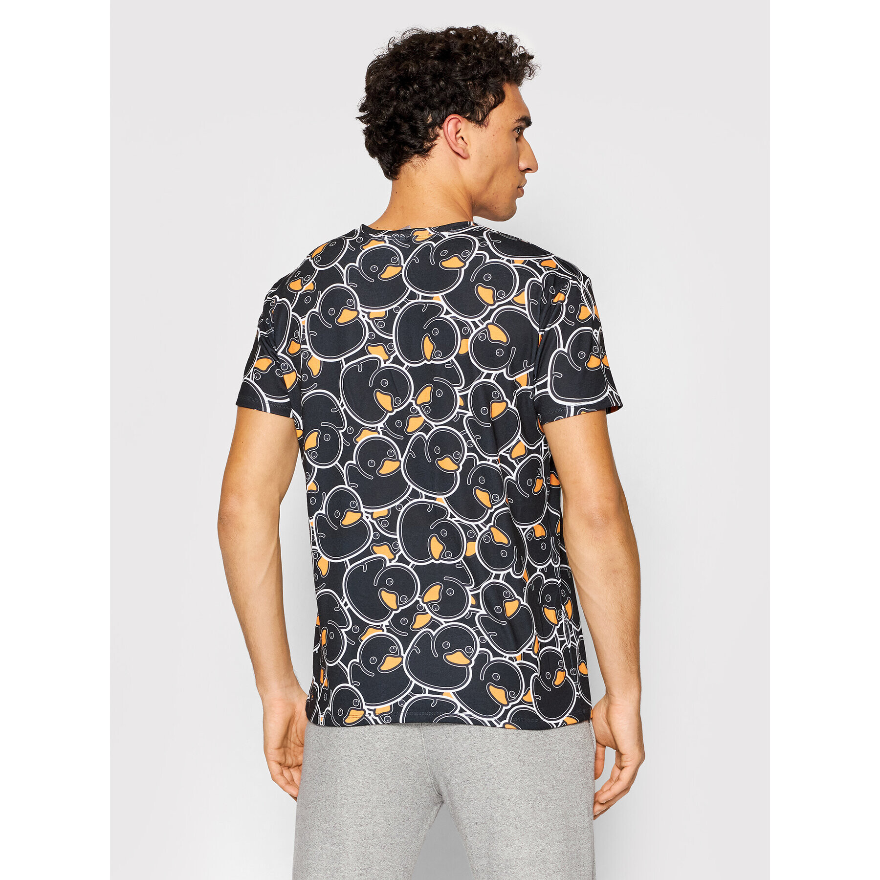 Mr. GUGU & Miss GO Тишърт Unisex Black Rubber Duck Черен Regular Fit - Pepit.bg
