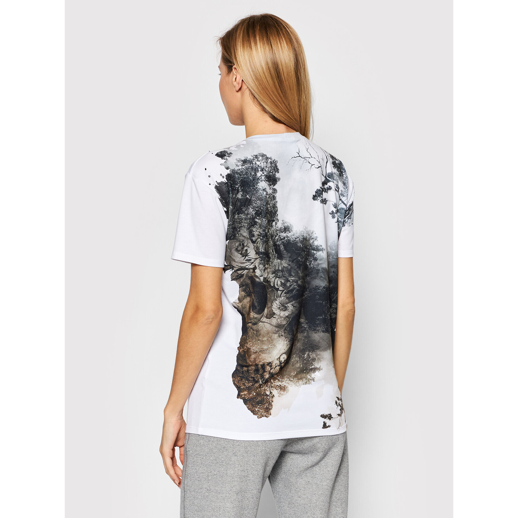 Mr. GUGU & Miss GO Тишърт Unisex Dead Nature Сив Regular Fit - Pepit.bg