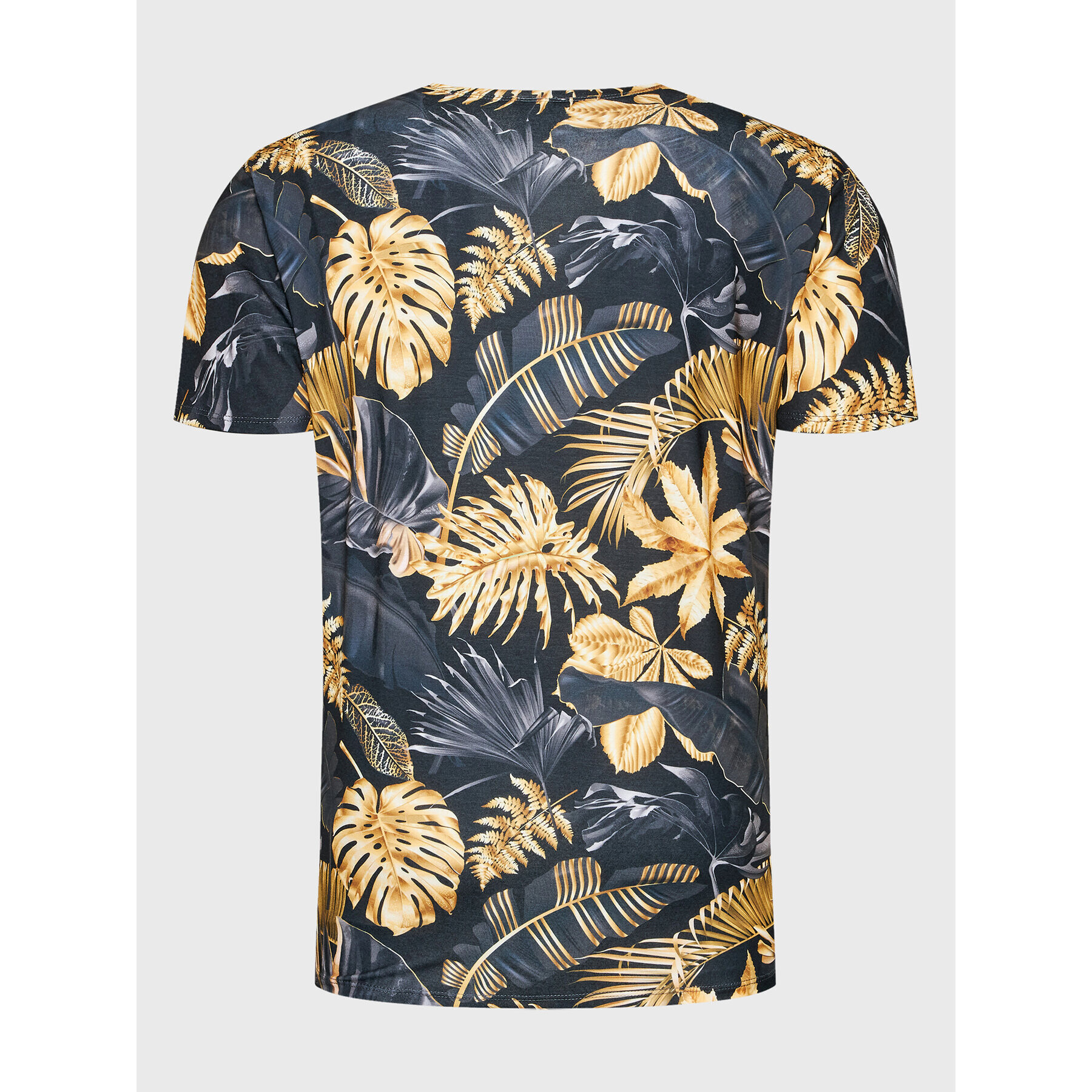 Mr. GUGU & Miss GO Тишърт Unisex Golden Tropic Цветен Regular Fit - Pepit.bg