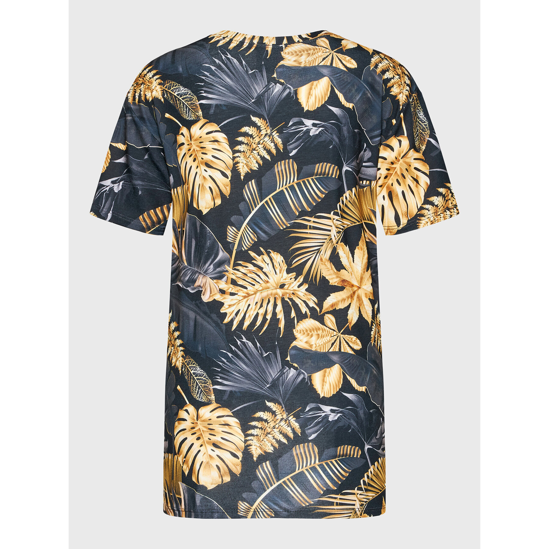 Mr. GUGU & Miss GO Тишърт Unisex Golden Tropic Цветен Regular Fit - Pepit.bg