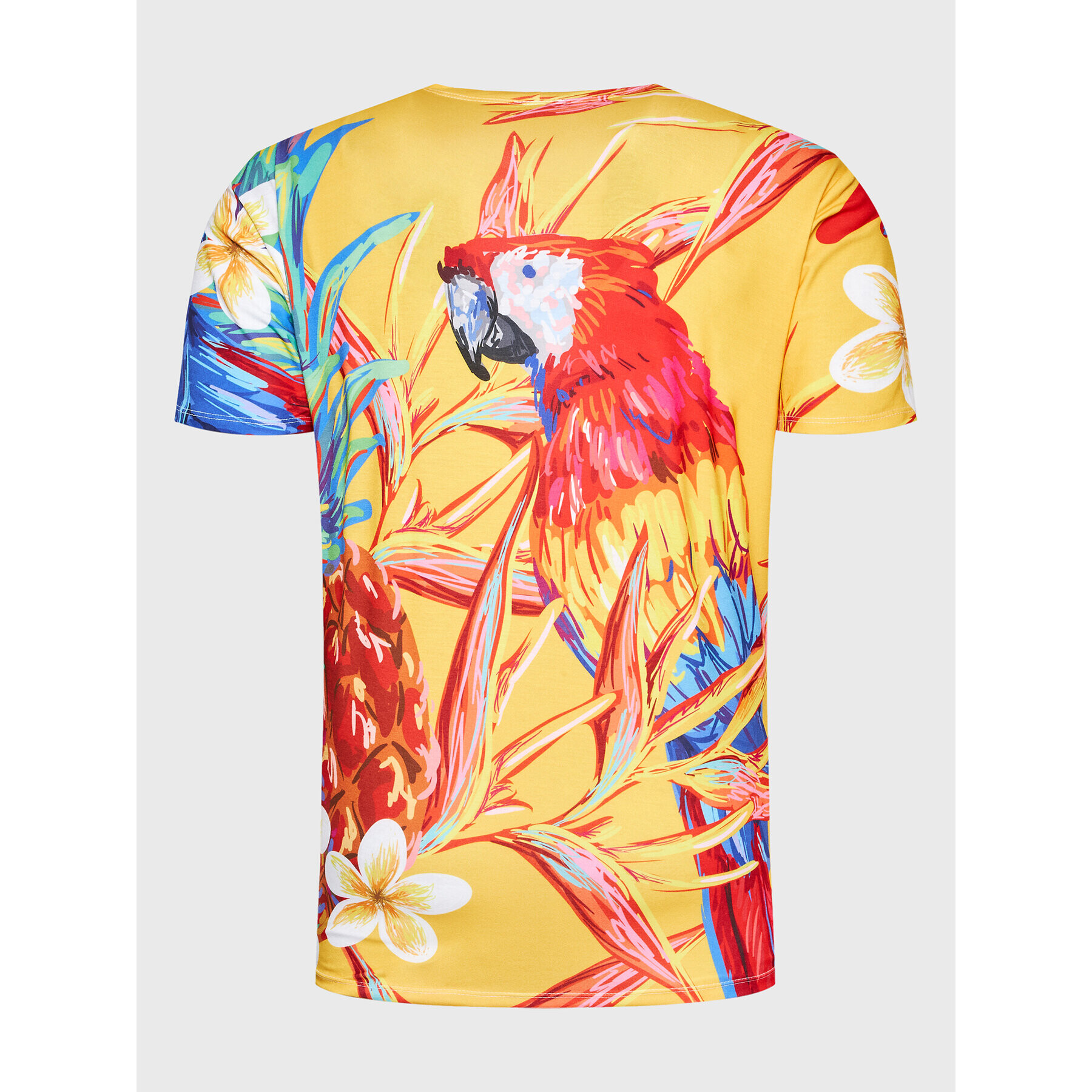 Mr. GUGU & Miss GO Тишърт Unisex Paradise Parrots Цветен Regular Fit - Pepit.bg