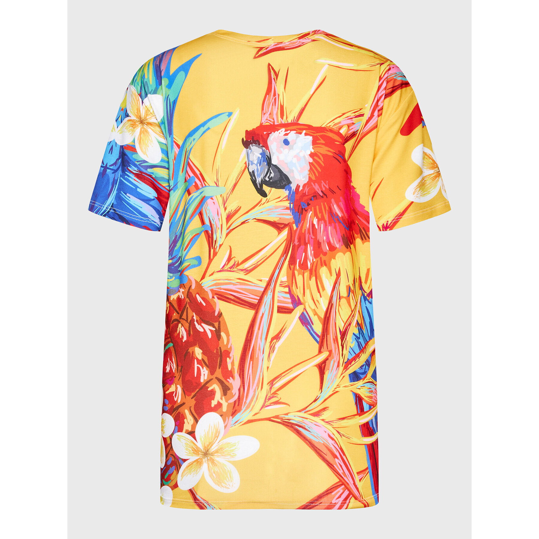 Mr. GUGU & Miss GO Тишърт Unisex Paradise Parrots Цветен Regular Fit - Pepit.bg