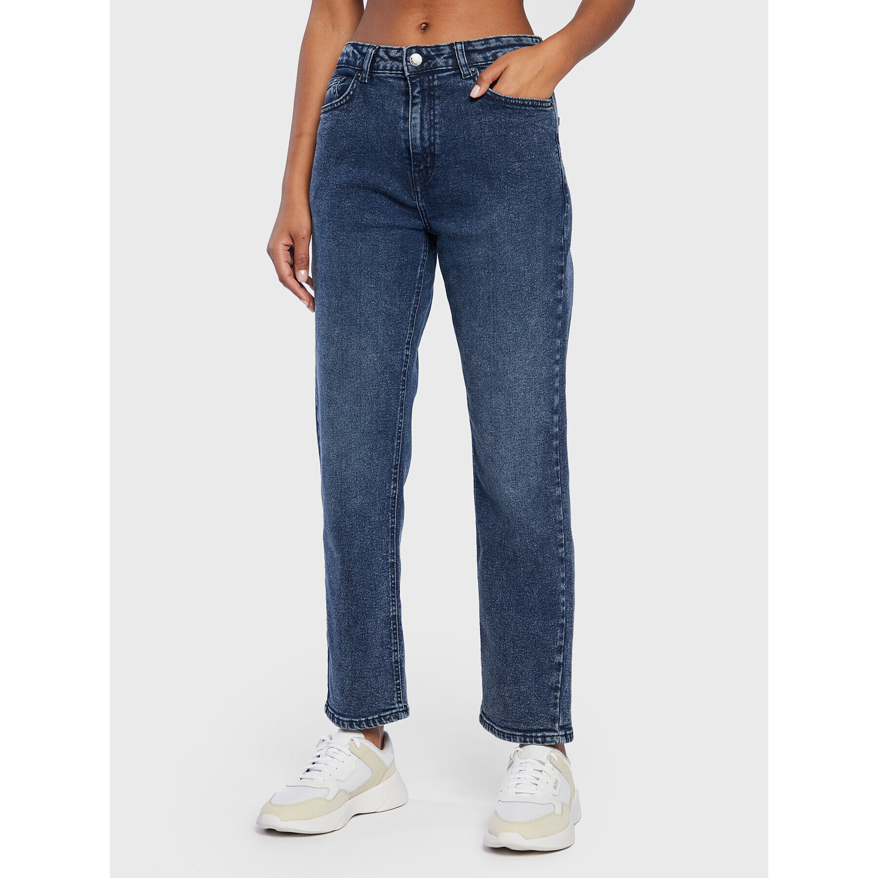 Moss Copenhagen Дънки Adrina 16796 Син Regular Fit - Pepit.bg