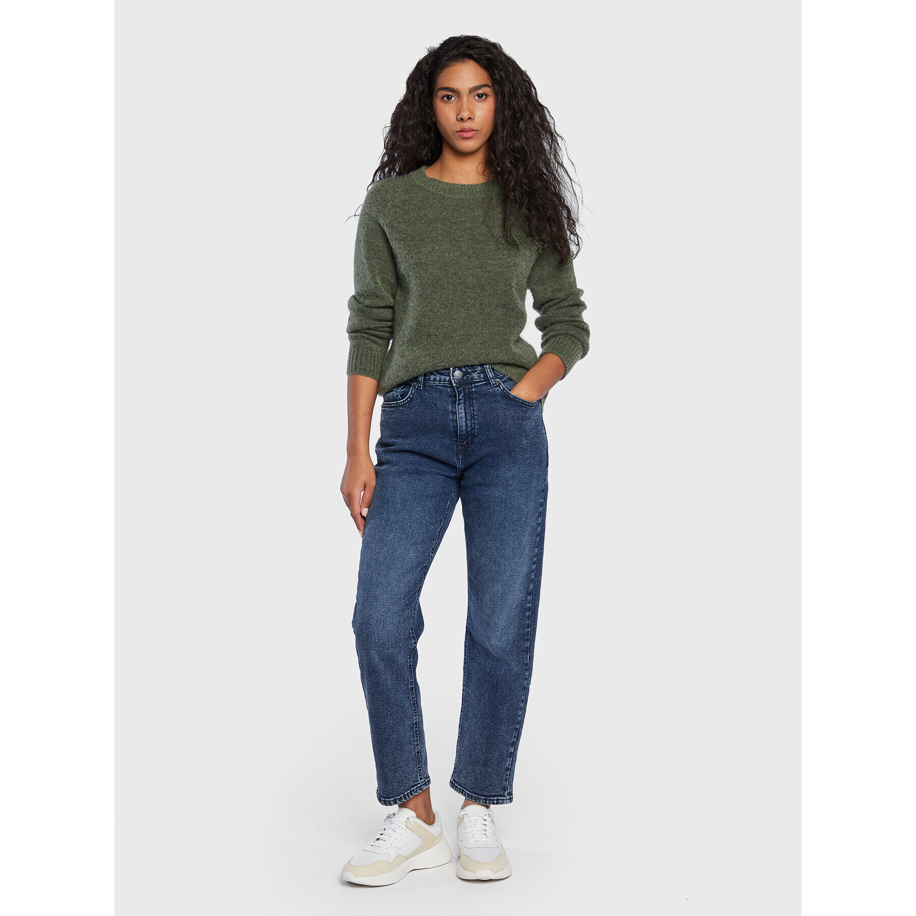 Moss Copenhagen Дънки Adrina 16796 Син Regular Fit - Pepit.bg