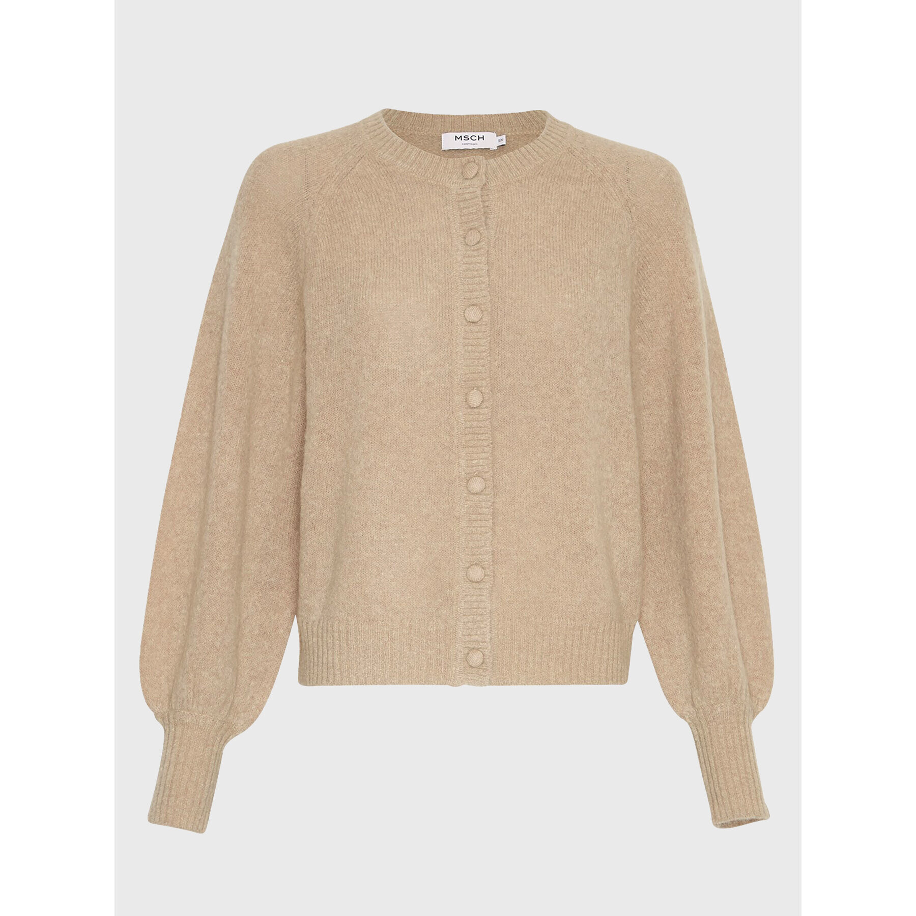 Moss Copenhagen Кардиган Maimee 17225 Бежов Regular Fit - Pepit.bg