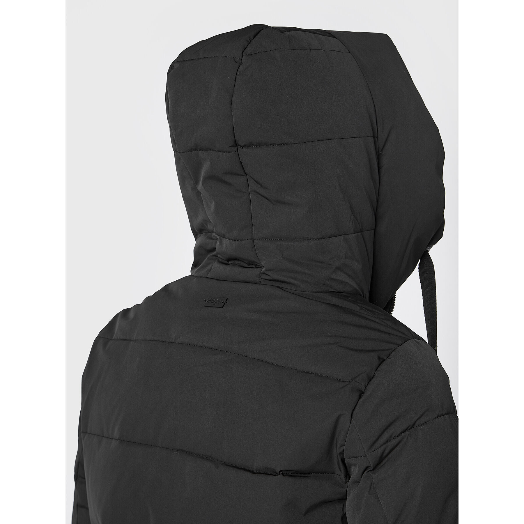 Moss Copenhagen Пухено яке Pavinaria 17220 Черен Regular Fit - Pepit.bg