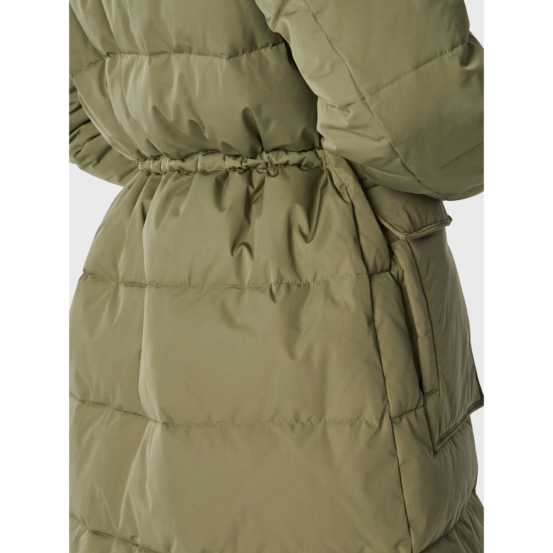 Moss Copenhagen Пухено яке Pavine 16871 Зелен Oversize - Pepit.bg