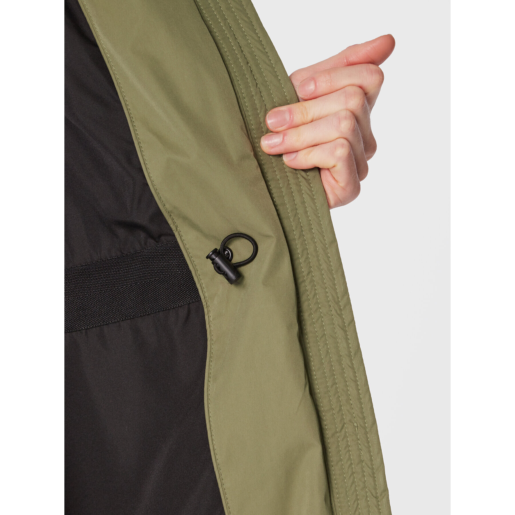 Moss Copenhagen Пухено яке Pavine 16871 Зелен Oversize - Pepit.bg