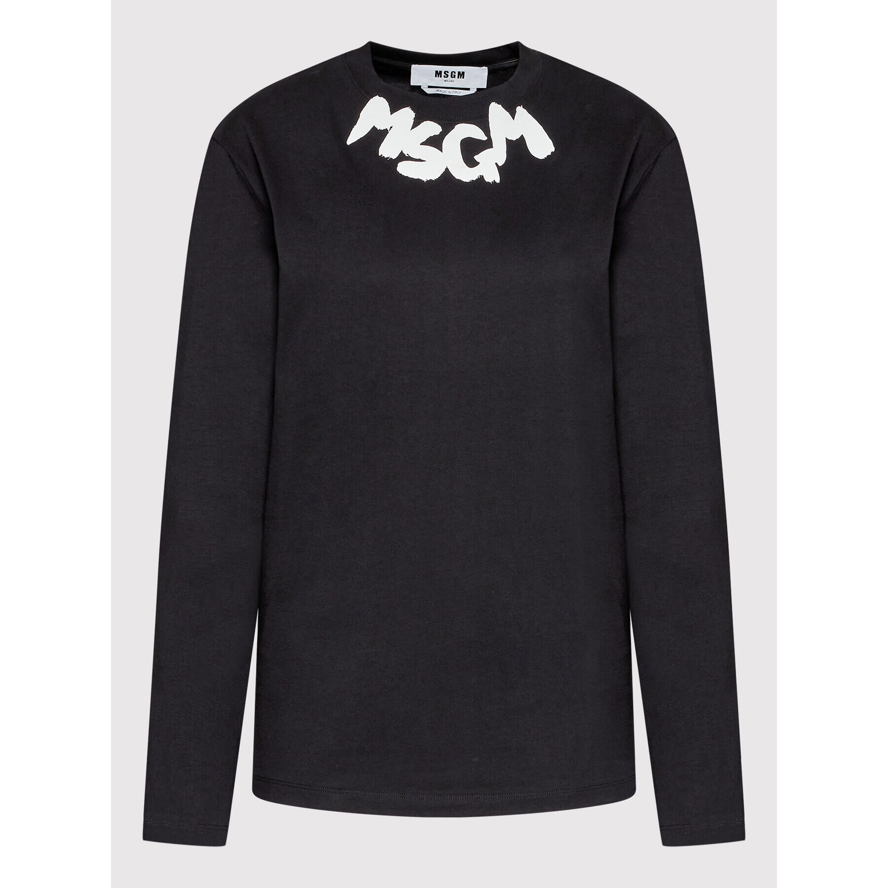 MSGM Блуза 3341MDM169 227798 Черен Regular Fit - Pepit.bg