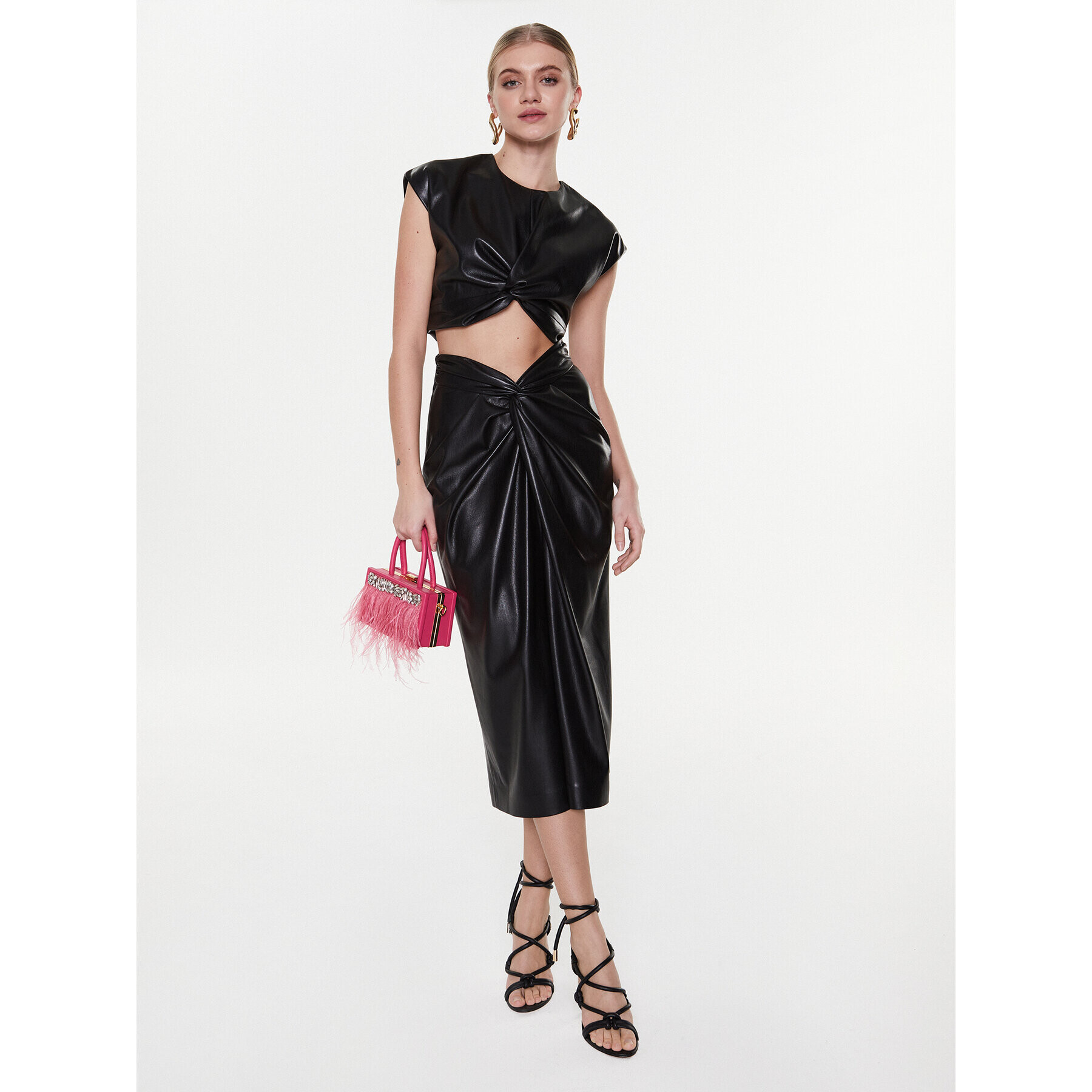 MSGM Блуза 3441MDT08 237110 Черен Regular Fit - Pepit.bg