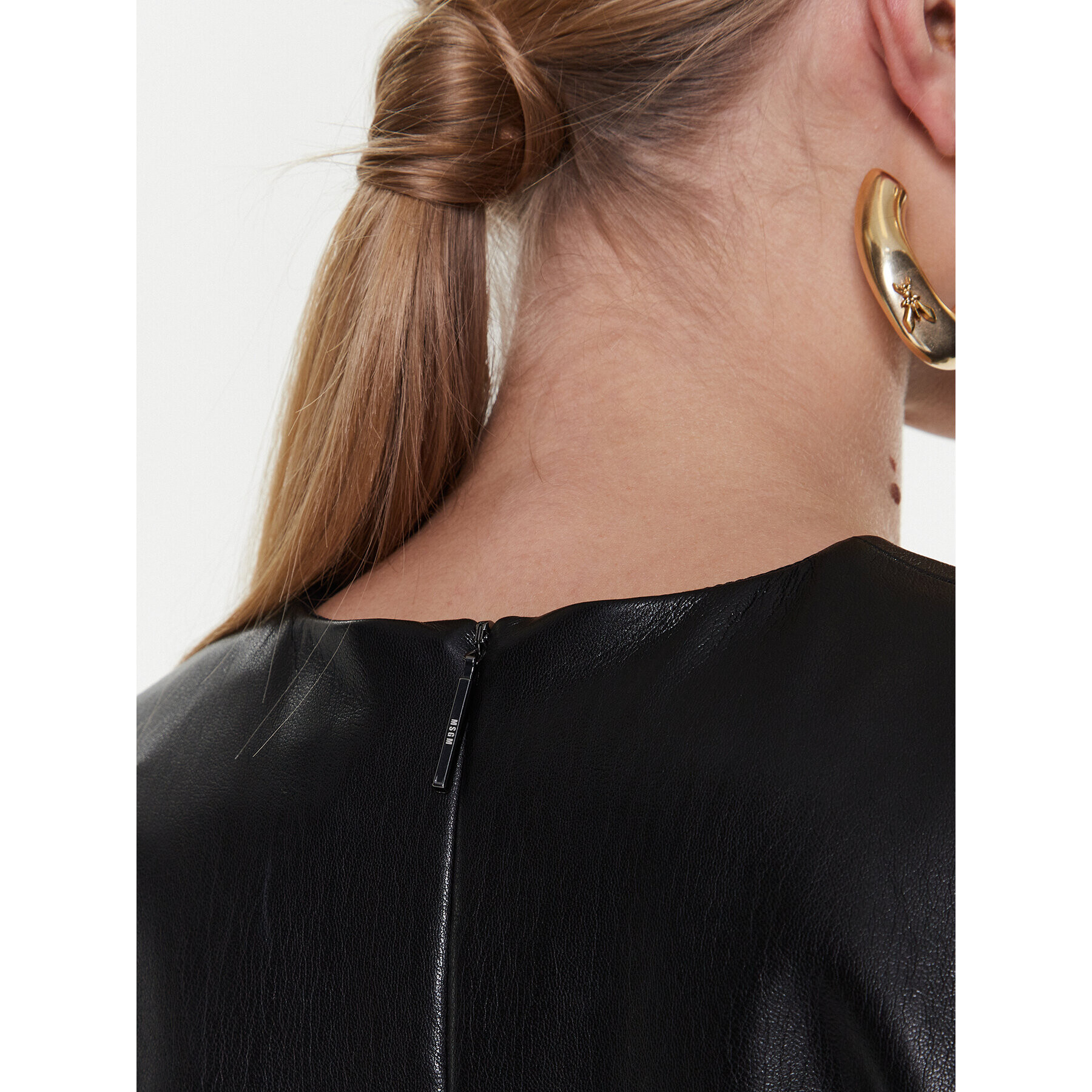 MSGM Блуза 3441MDT08 237110 Черен Regular Fit - Pepit.bg