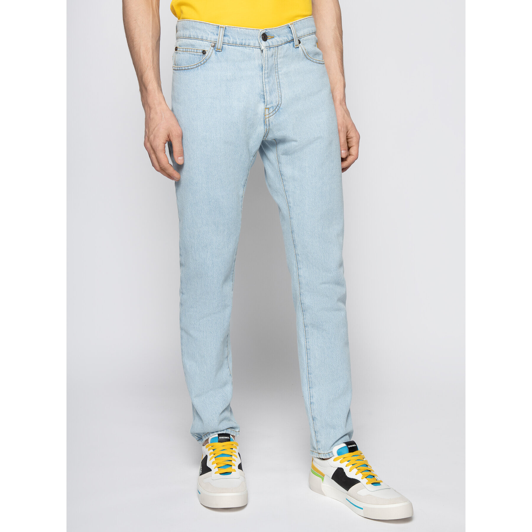 MSGM Дънки тип Regular Fit 2840MP83L 207070 Син Regular Fit - Pepit.bg