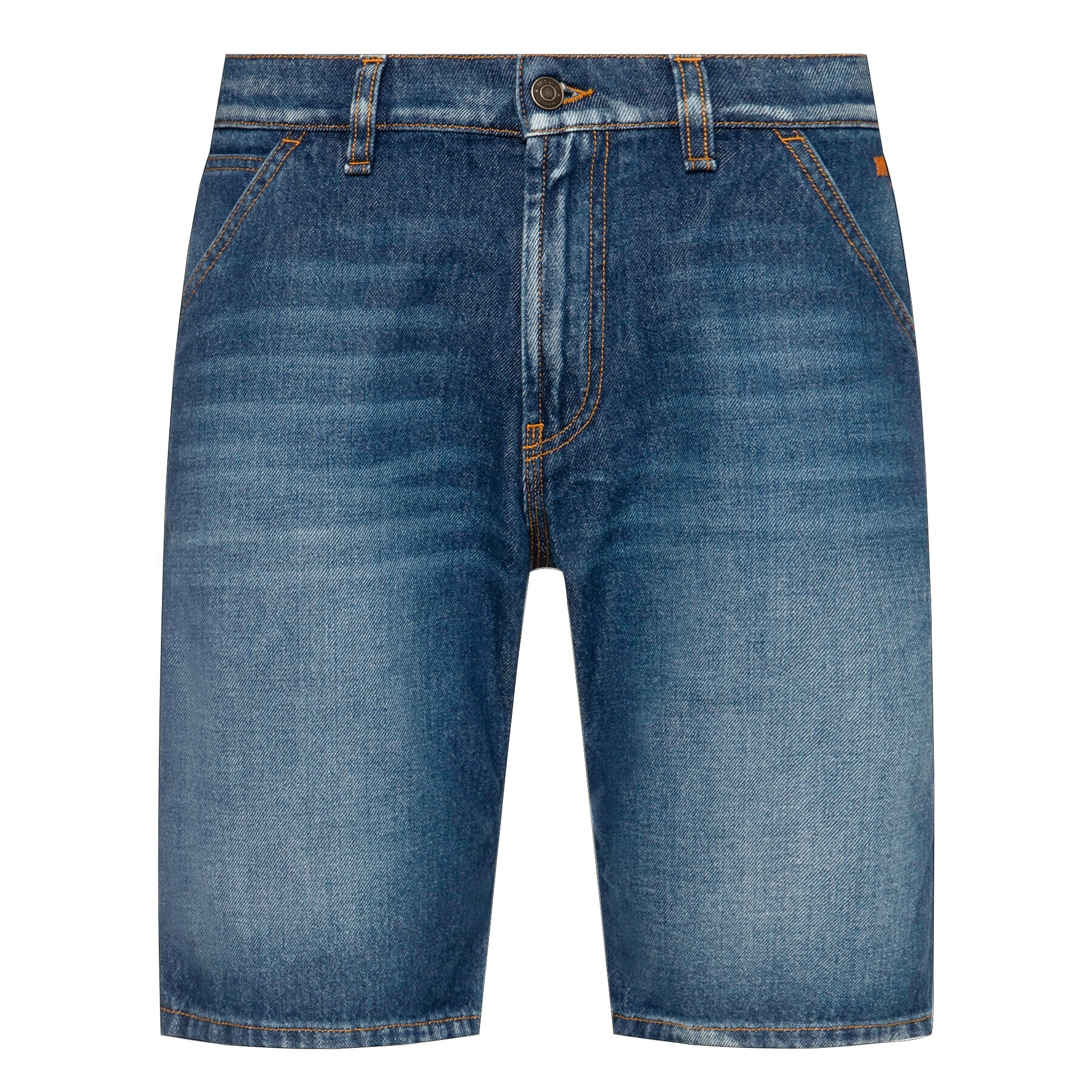 MSGM Дънкови шорти 2840MB43L 207072 Тъмносин Regular Fit - Pepit.bg