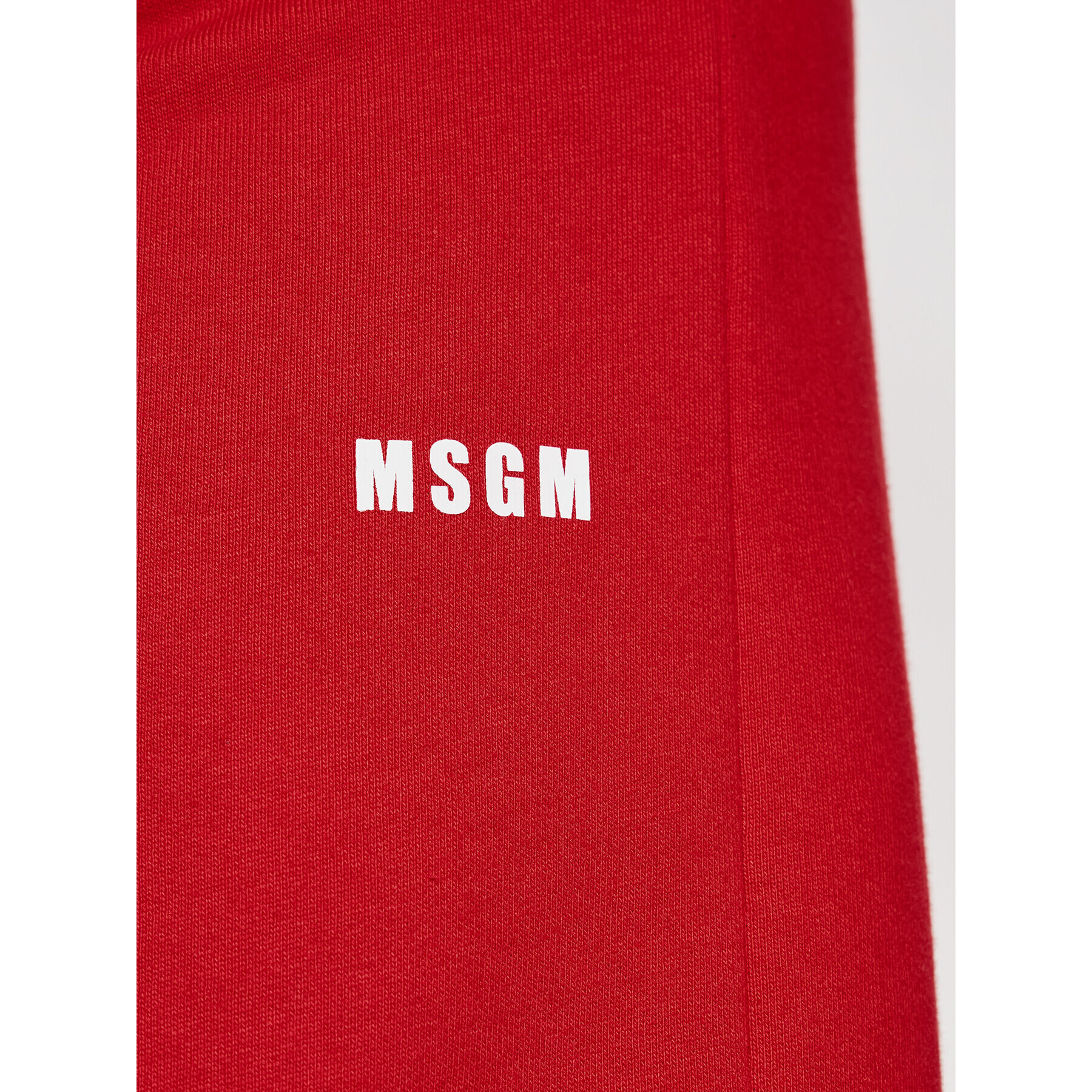 MSGM Долнище анцуг 2000MDP500 200001 Червен Regular Fit - Pepit.bg