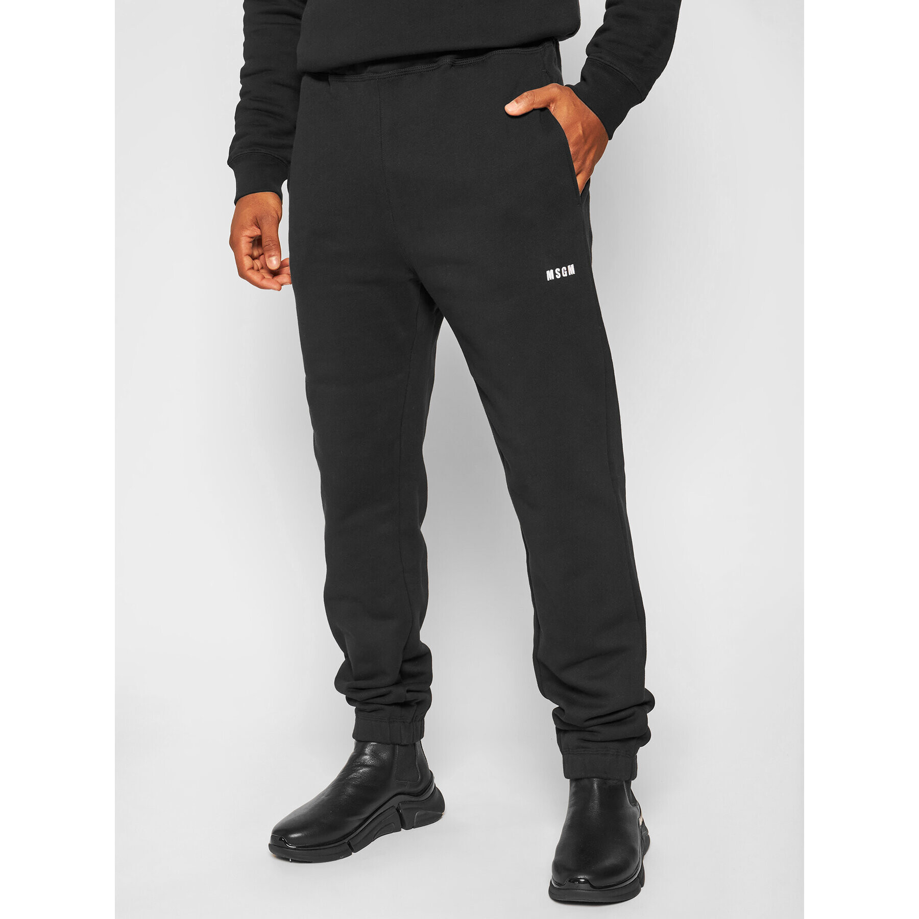 MSGM Долнище анцуг 2940MP61 207599 Черен Regular Fit - Pepit.bg