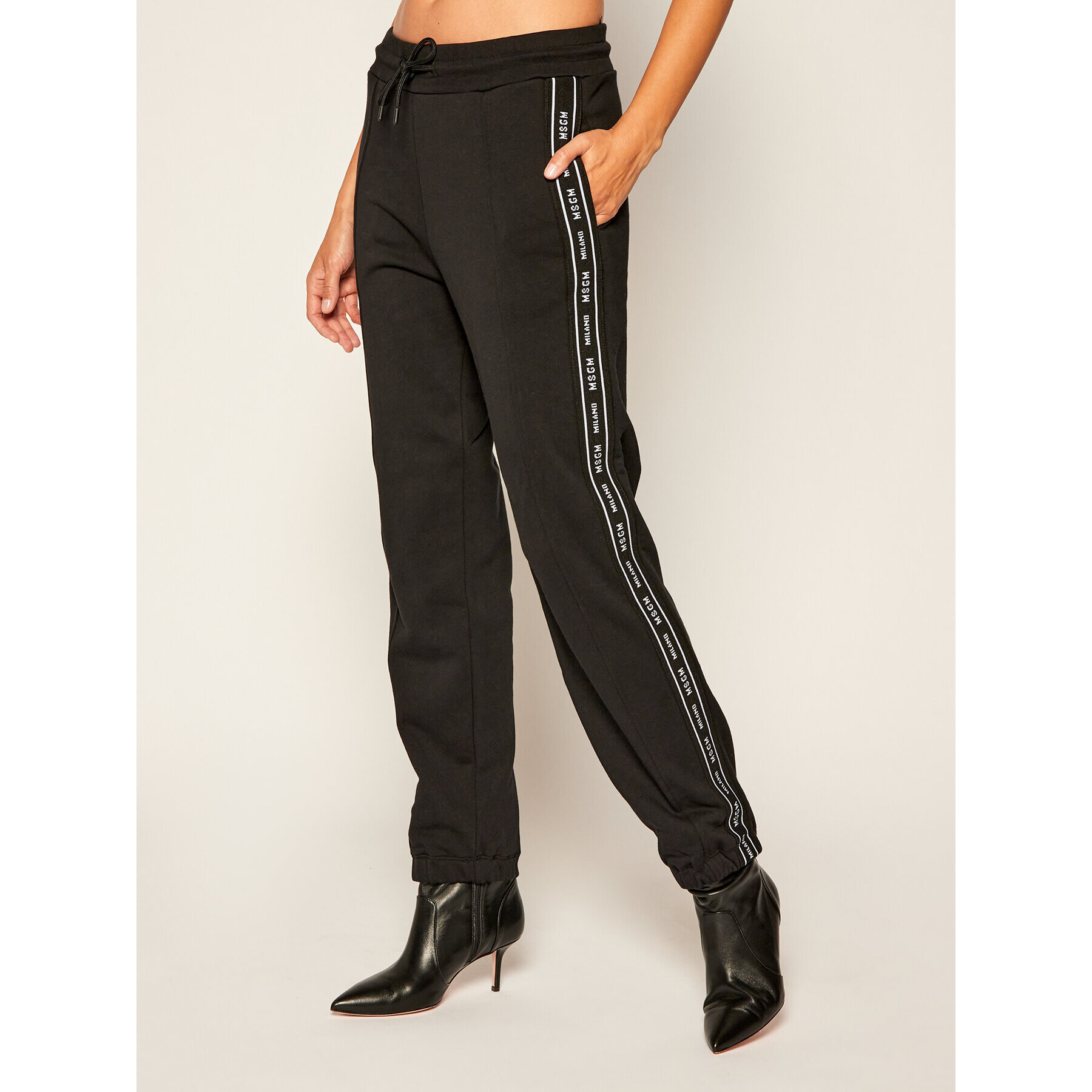 MSGM Долнище анцуг 2941MDP68 207799 Черен Regular Fit - Pepit.bg