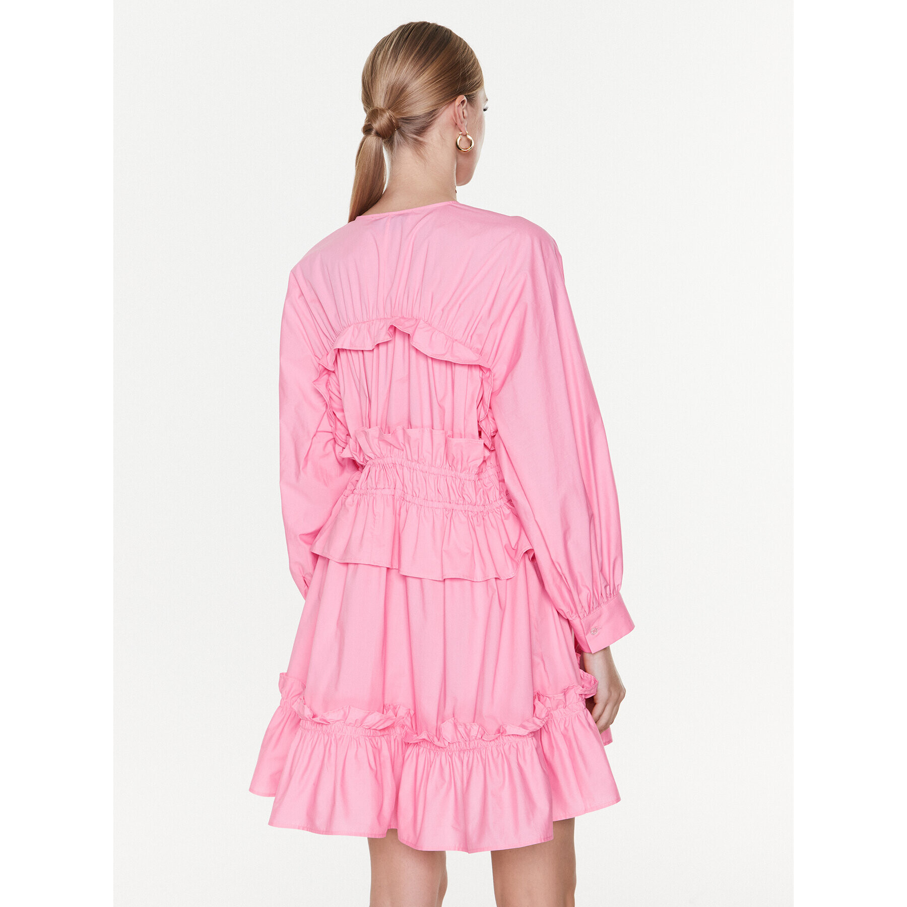 MSGM Ежедневна рокля 3441MDA03 237125 Розов Regular Fit - Pepit.bg