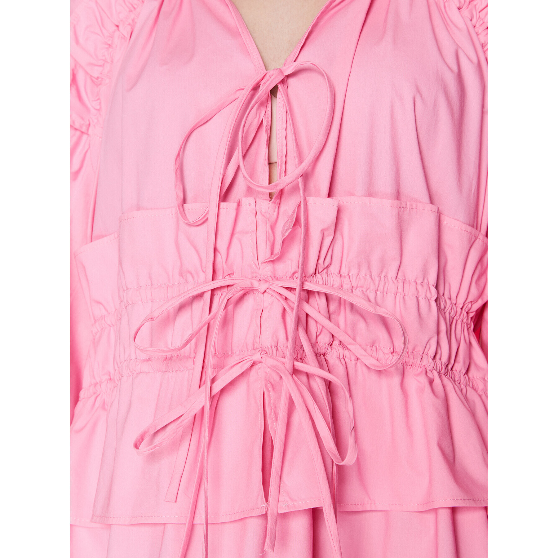 MSGM Ежедневна рокля 3441MDA03 237125 Розов Regular Fit - Pepit.bg