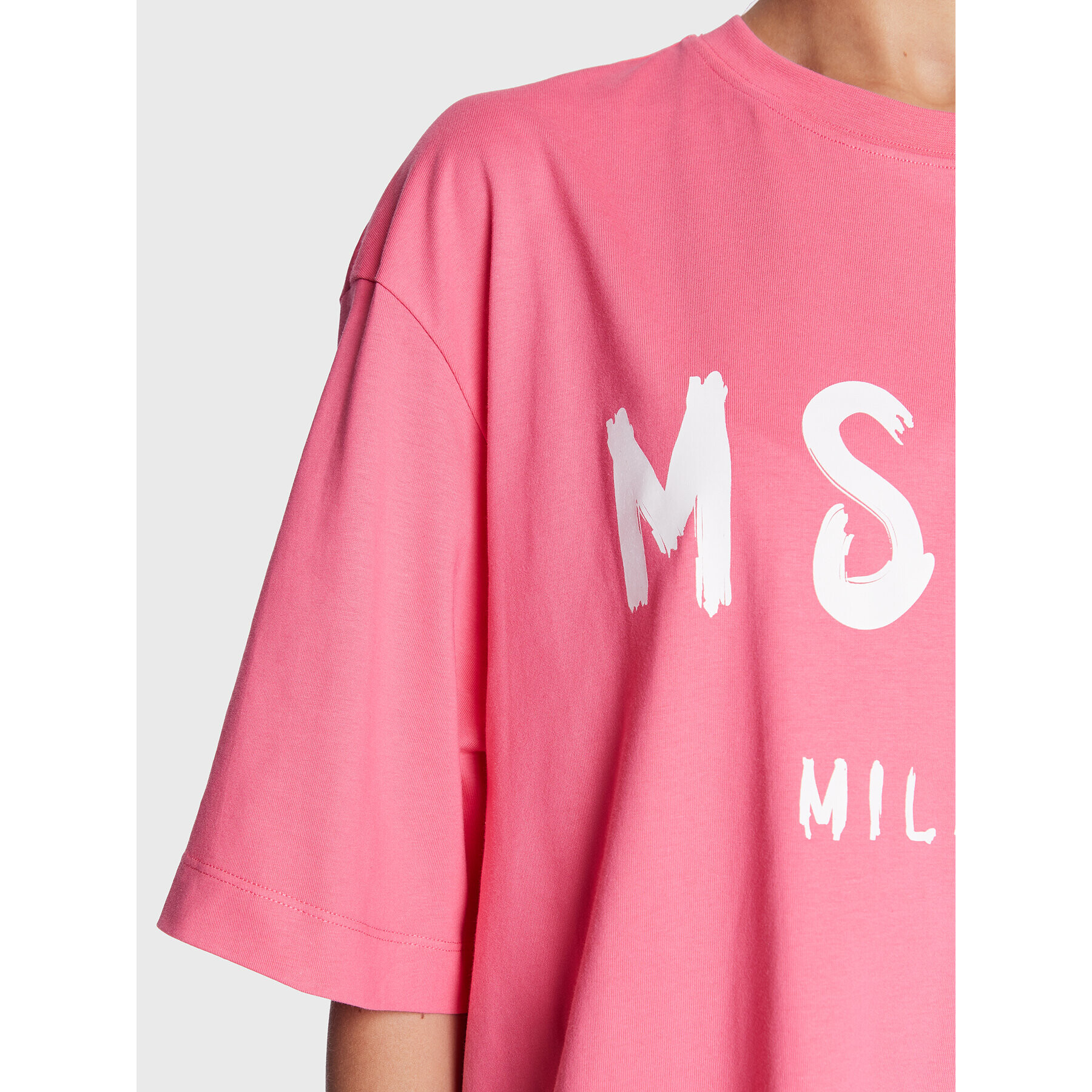 MSGM Ежедневна рокля 3441MDA510 237002 Розов Regular Fit - Pepit.bg
