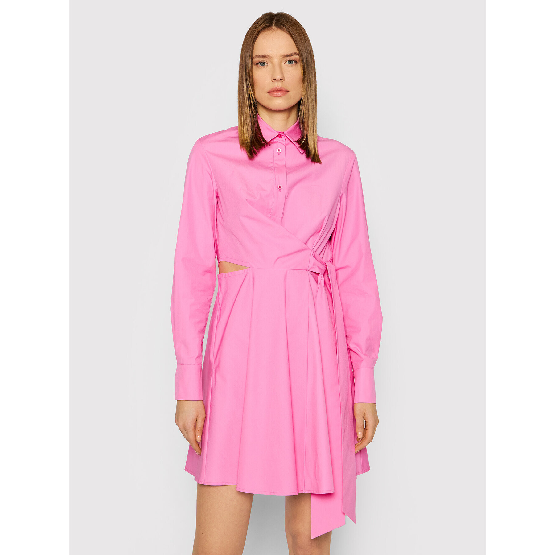 MSGM Ежедневна рокля 3241MDA14 227100 Розов Regular Fit - Pepit.bg