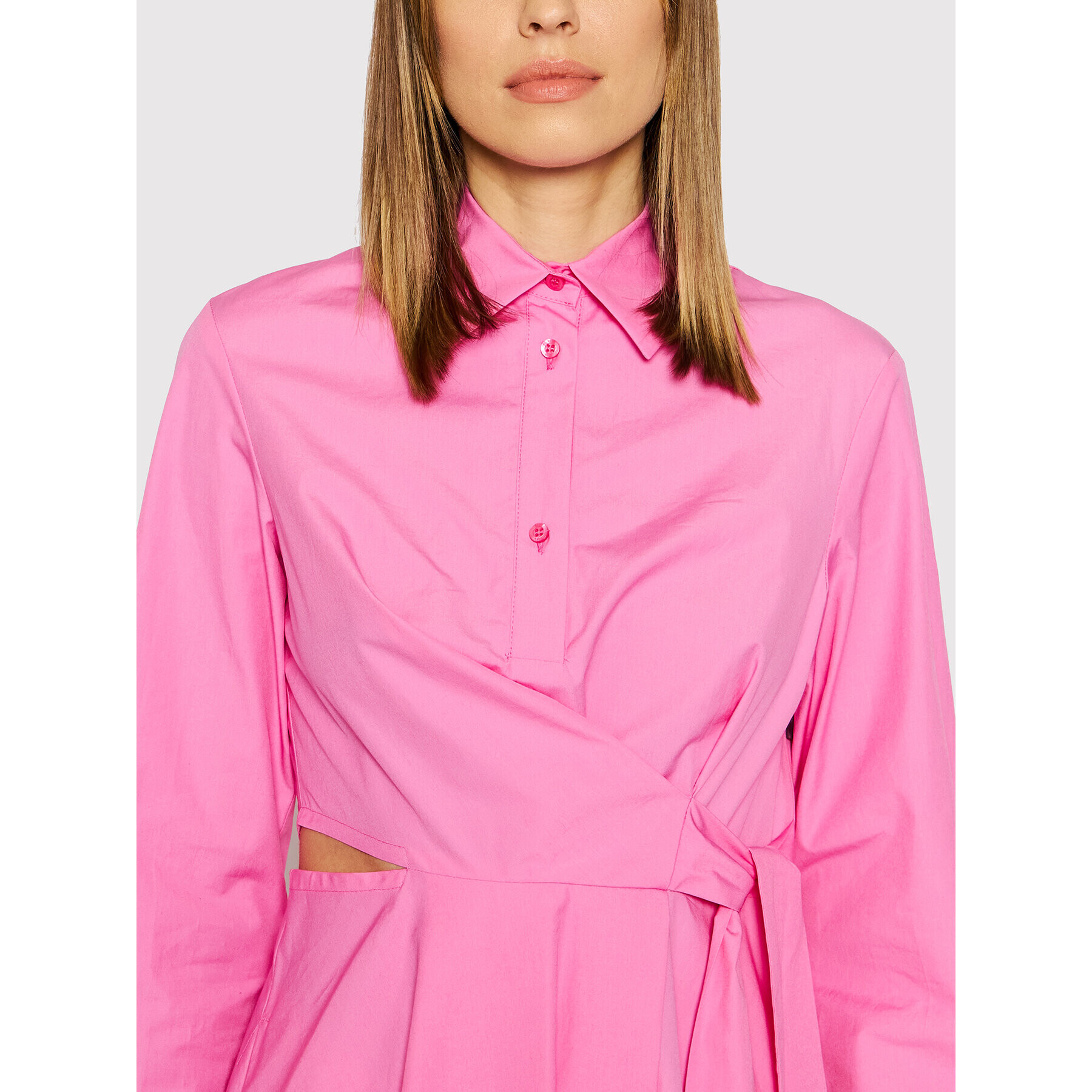 MSGM Ежедневна рокля 3241MDA14 227100 Розов Regular Fit - Pepit.bg