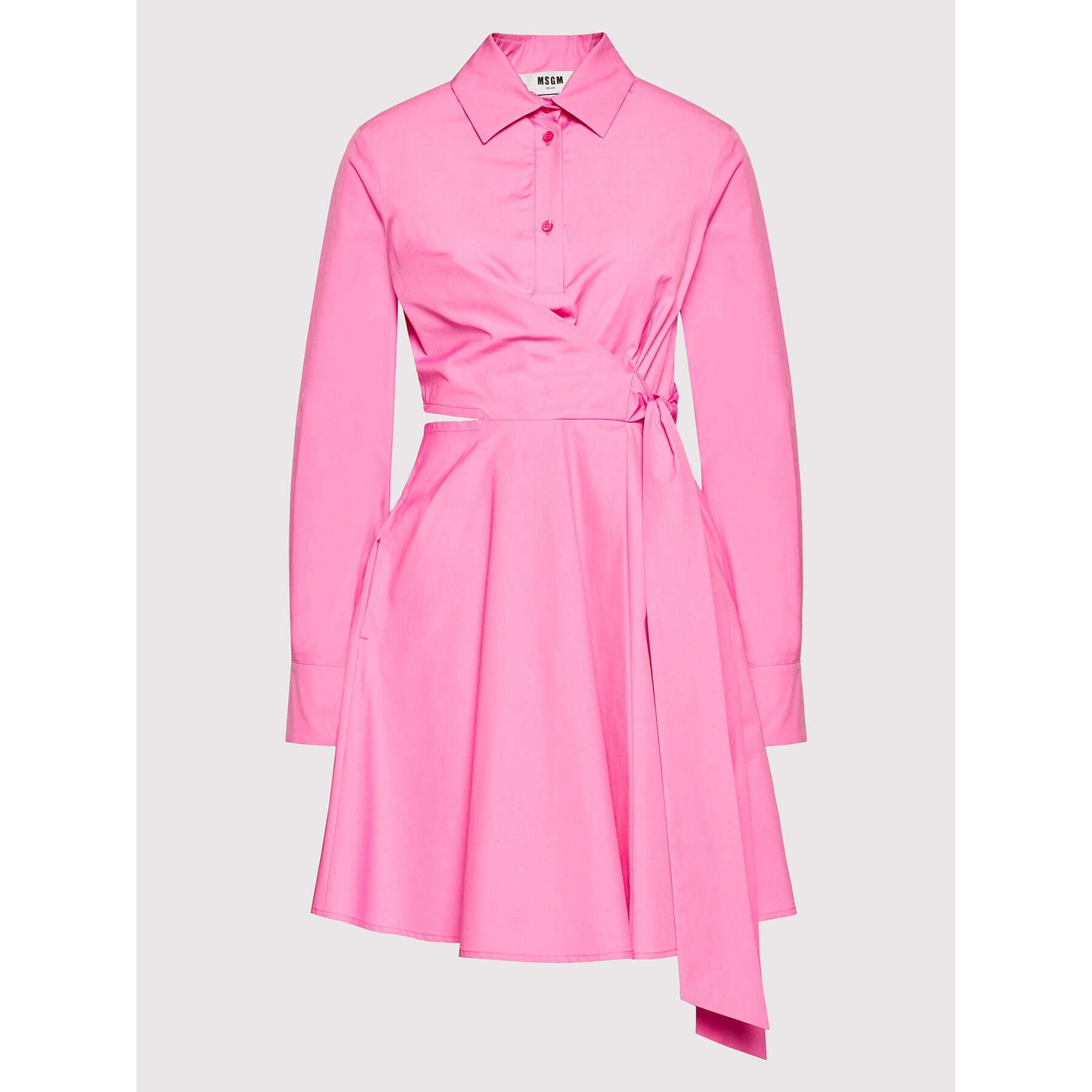 MSGM Ежедневна рокля 3241MDA14 227100 Розов Regular Fit - Pepit.bg