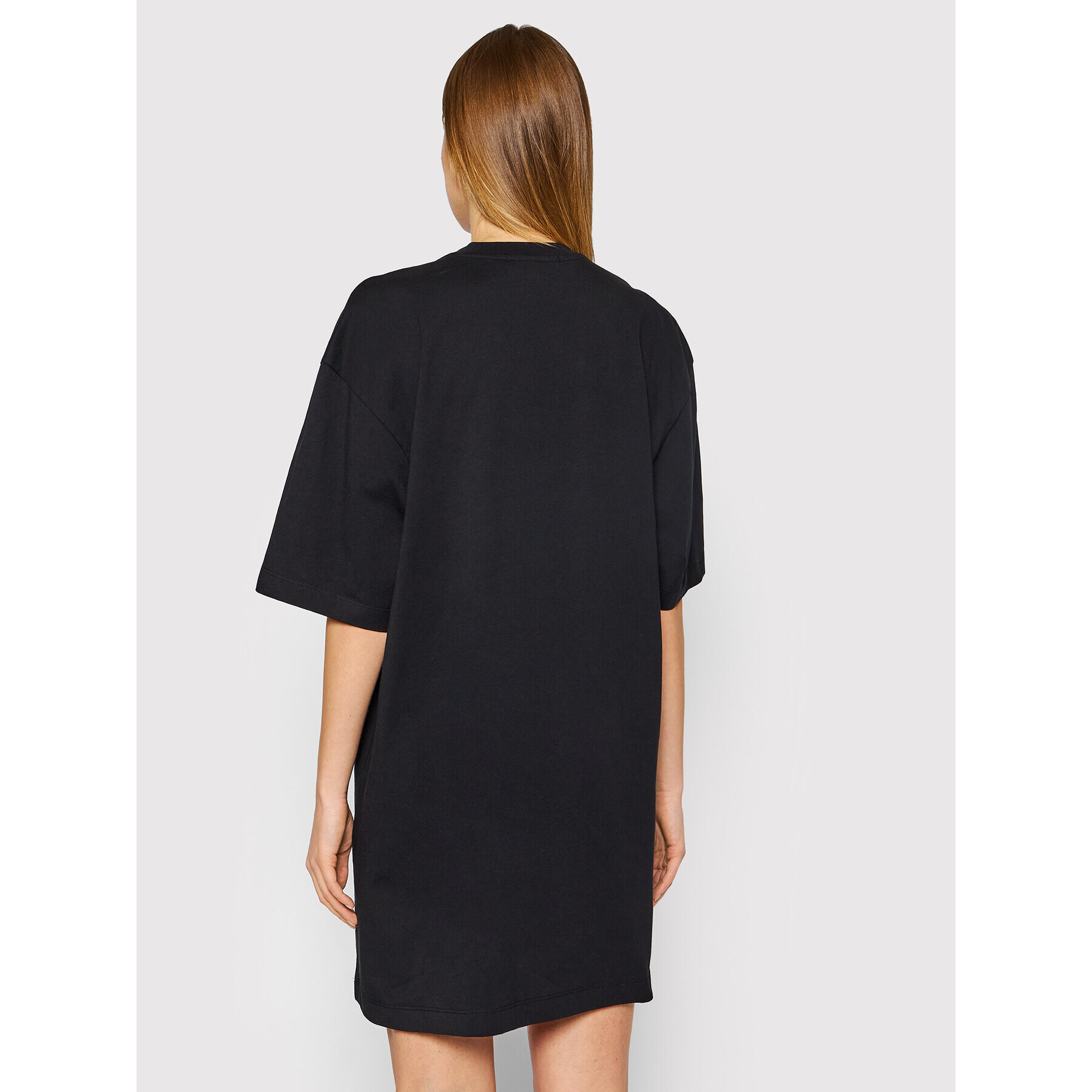 MSGM Ежедневна рокля 3241MDA510 227298 Черен Relaxed Fit - Pepit.bg