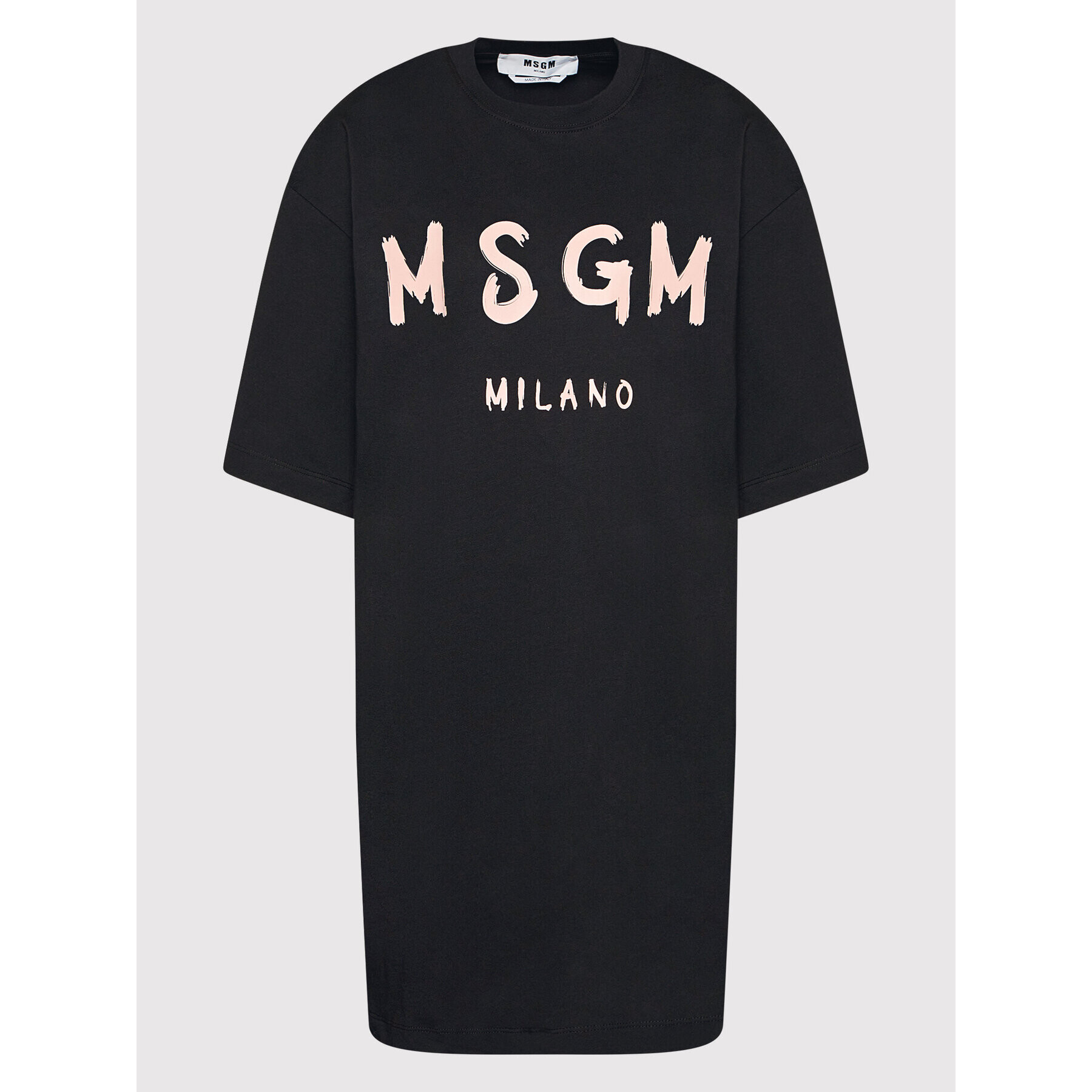 MSGM Ежедневна рокля 3241MDA510 227298 Черен Relaxed Fit - Pepit.bg