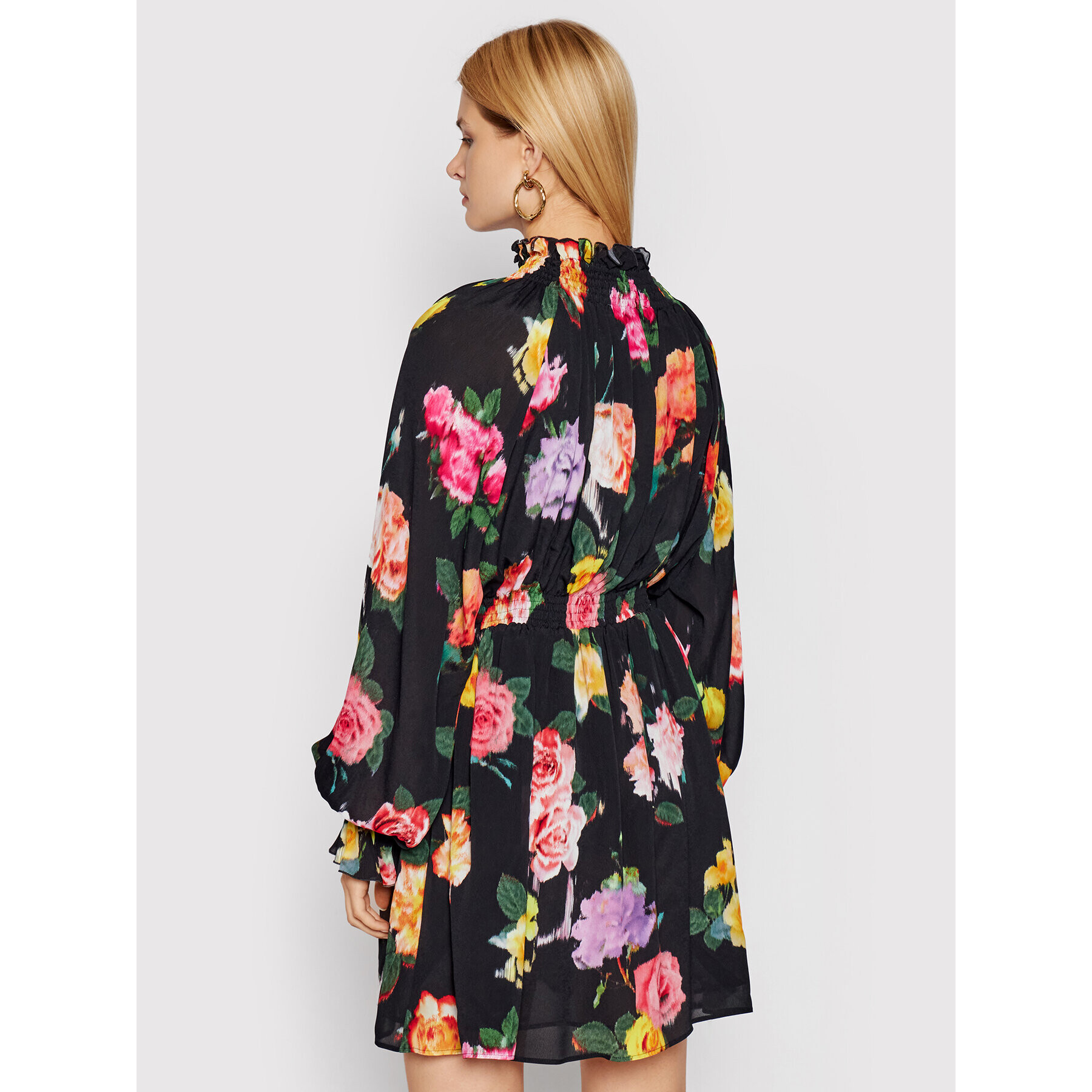 MSGM Коктейлна рокля 3141MDA39 217656 Черен Regular Fit - Pepit.bg