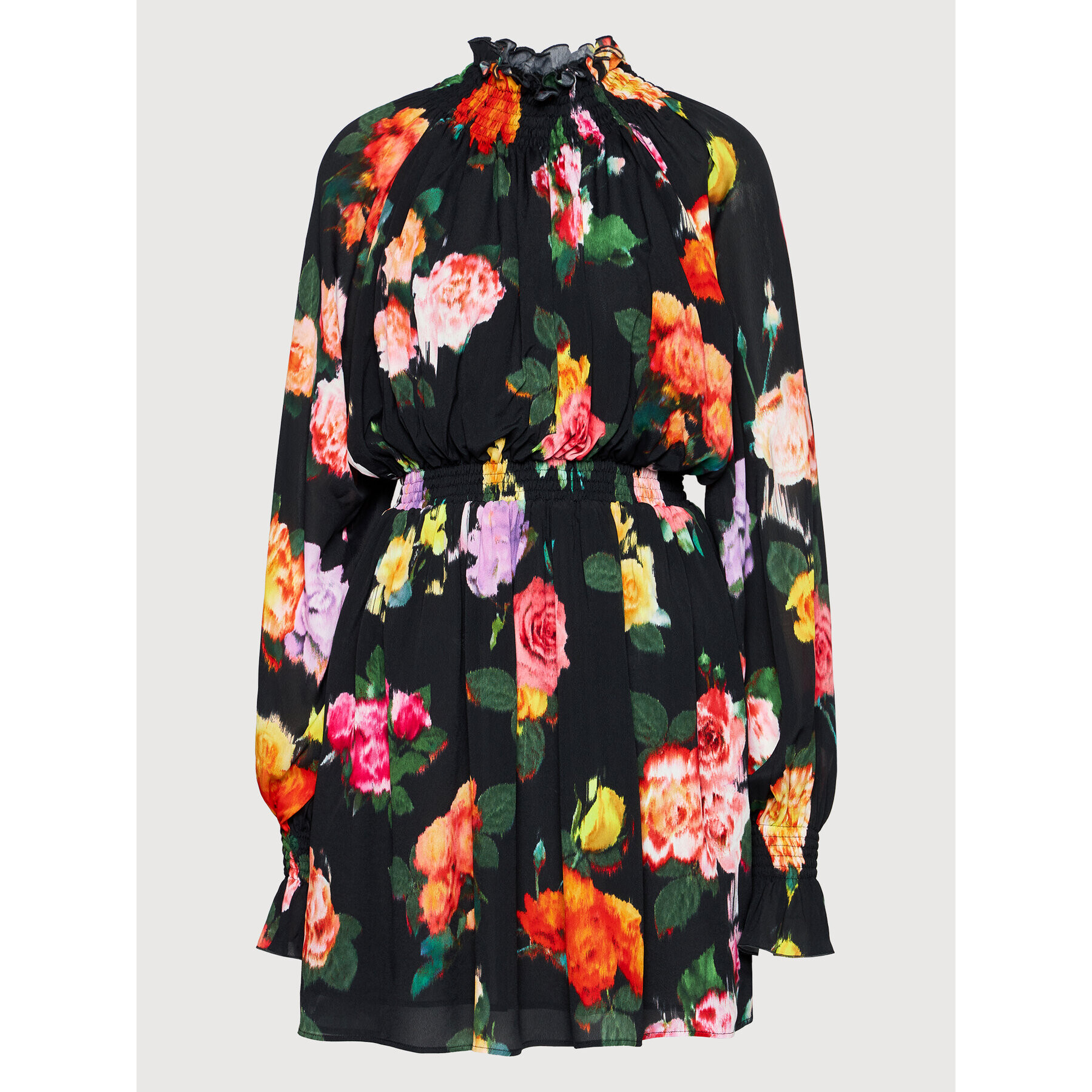 MSGM Коктейлна рокля 3141MDA39 217656 Черен Regular Fit - Pepit.bg