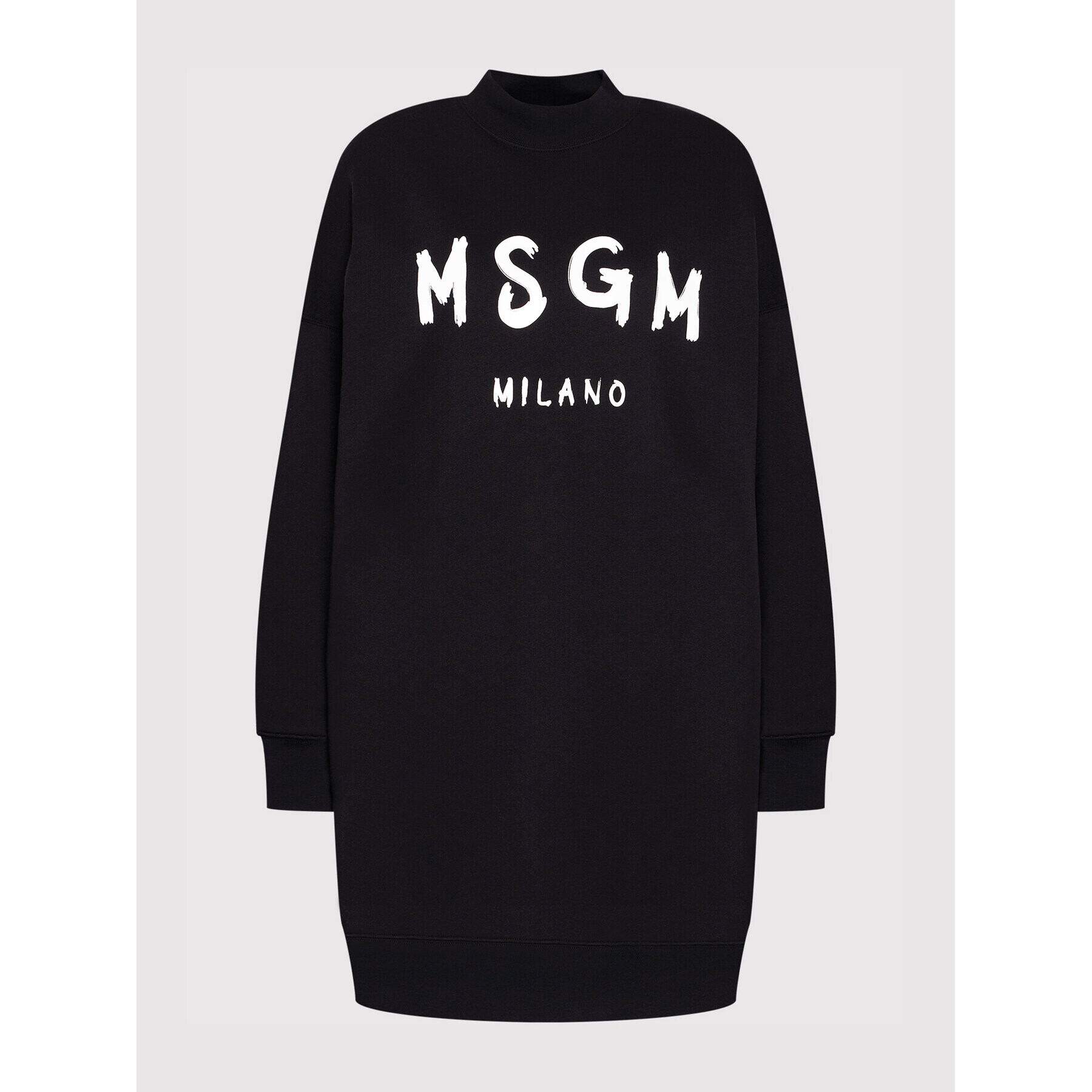 MSGM Плетена рокля 2000MDA511 200001 Черен Oversize - Pepit.bg