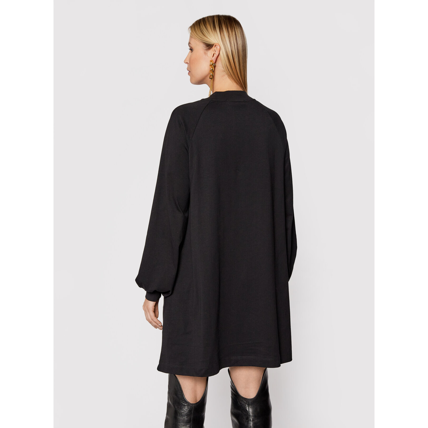 MSGM Плетена рокля 3141MDA70 217798 Черен Regular Fit - Pepit.bg