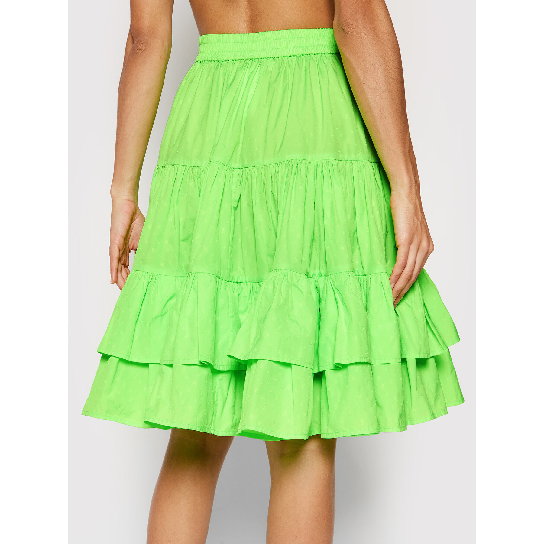 MSGM Пола тип трапец 3241MDD12 227108 Зелен Regular Fit - Pepit.bg