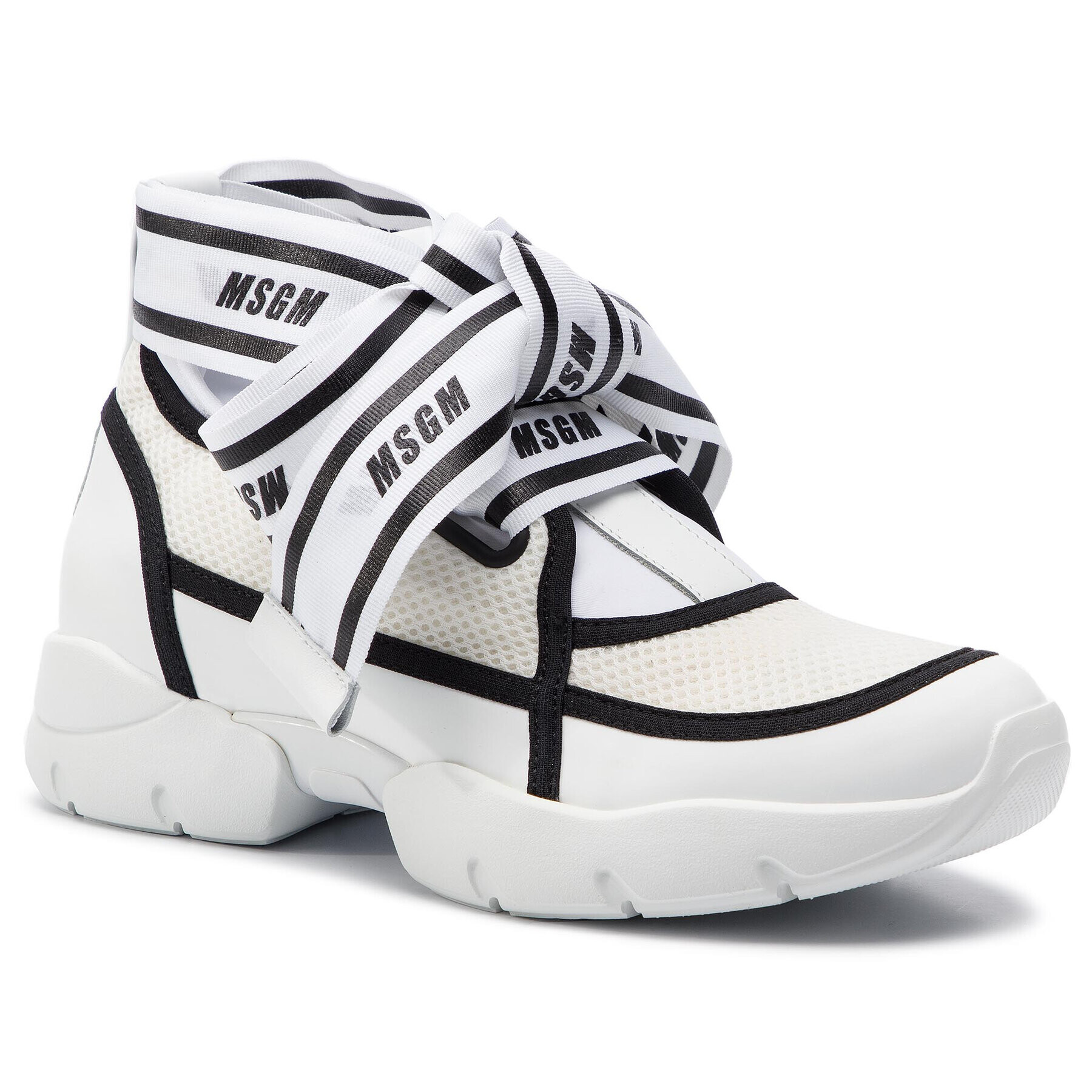 MSGM Сникърси Bow Running 2641MDS419 205 1 Бял - Pepit.bg