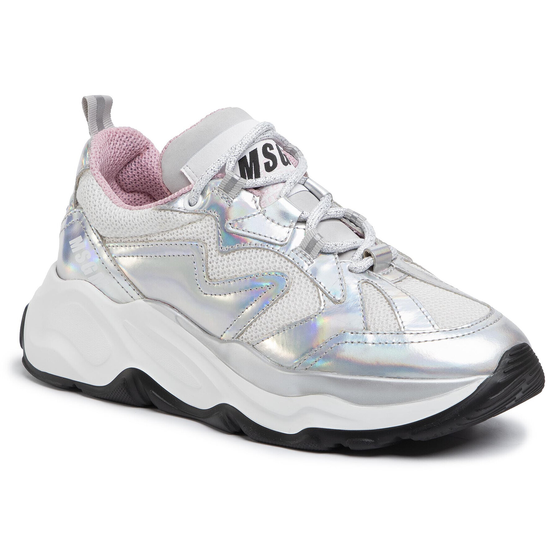 MSGM Сникърси Scarpa Donna 2742MDS2086 707 90 Сребрист - Pepit.bg