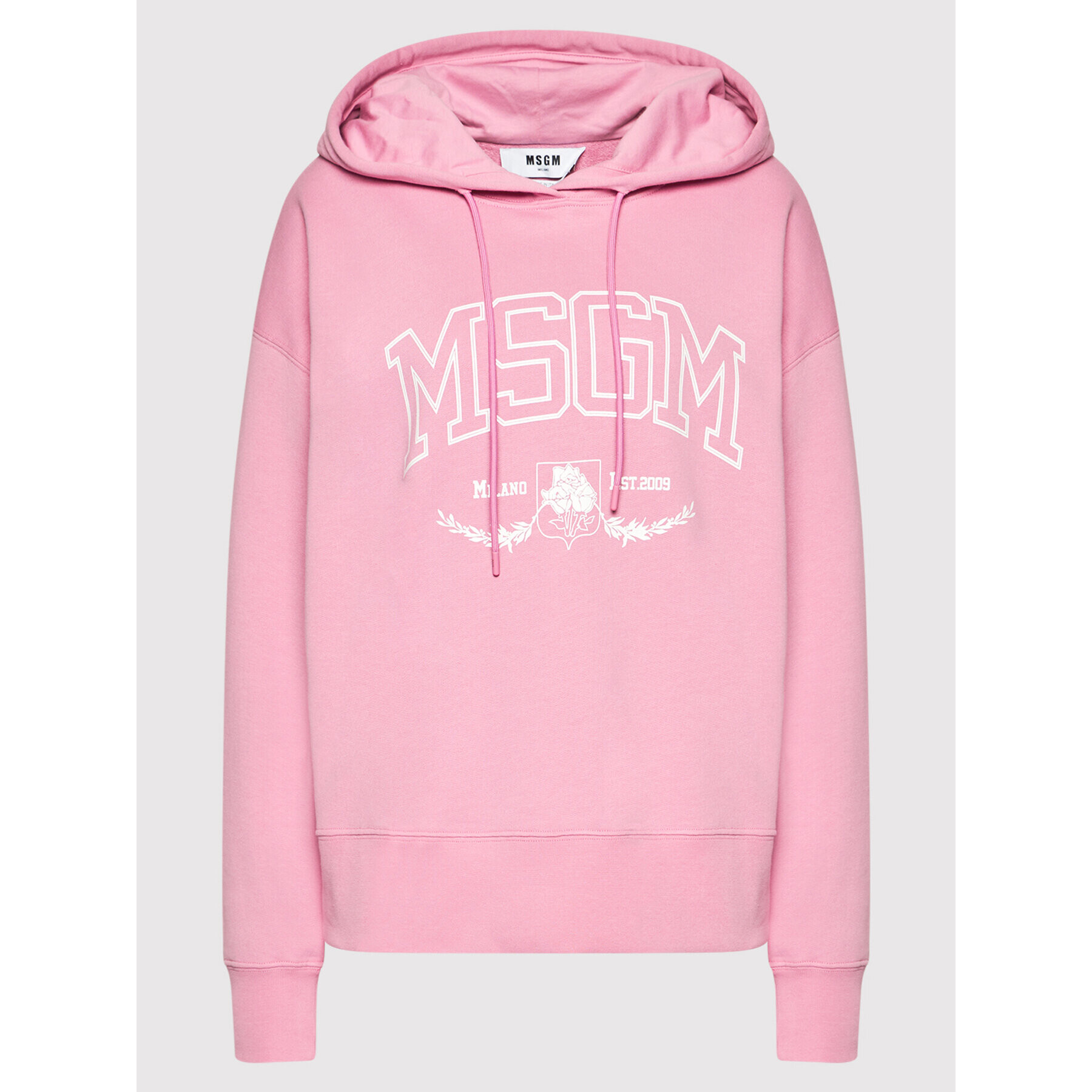 MSGM Суитшърт 3141MDM170 217799 Розов Loose Fit - Pepit.bg