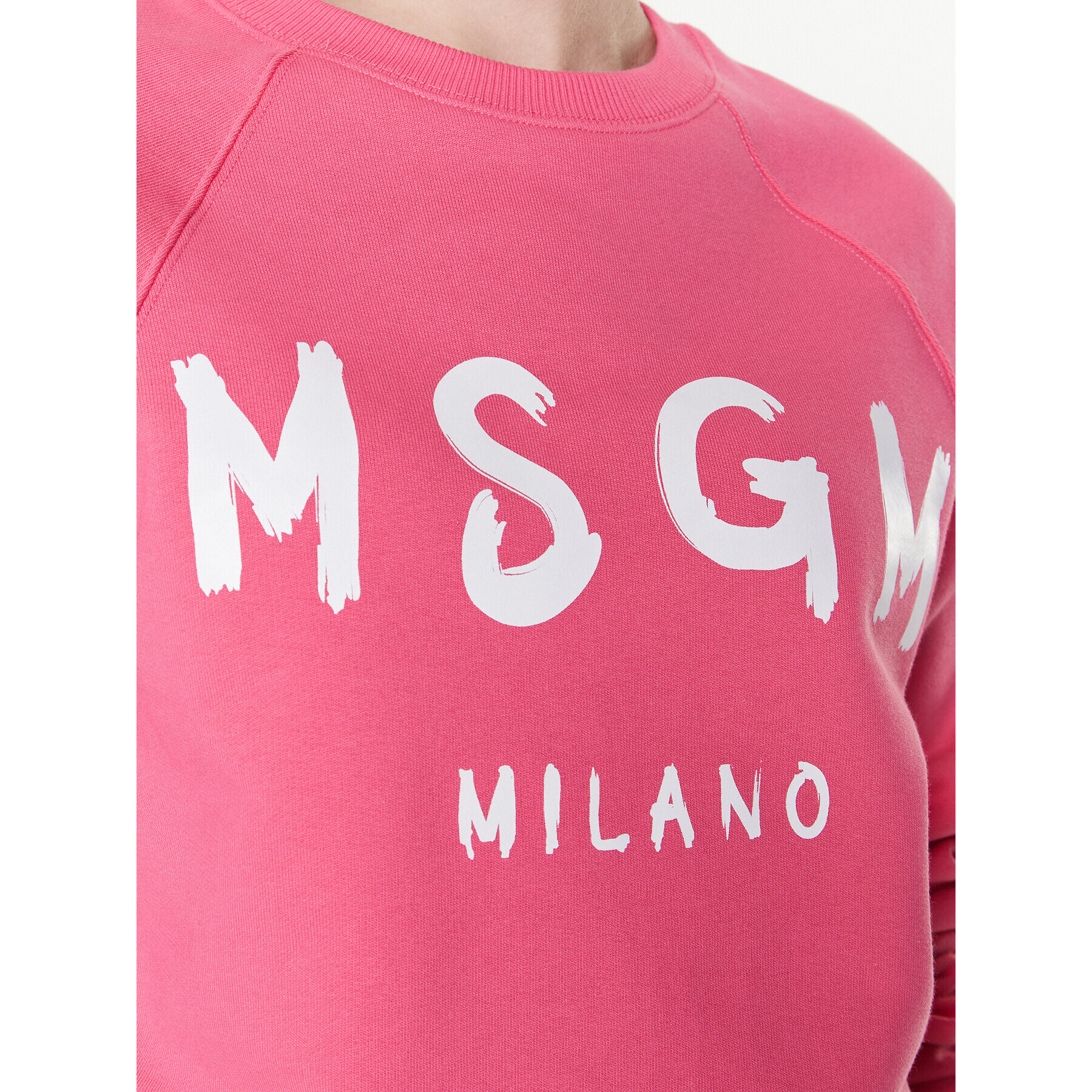 MSGM Суитшърт 3441MDM513 237000 Розов Regular Fit - Pepit.bg