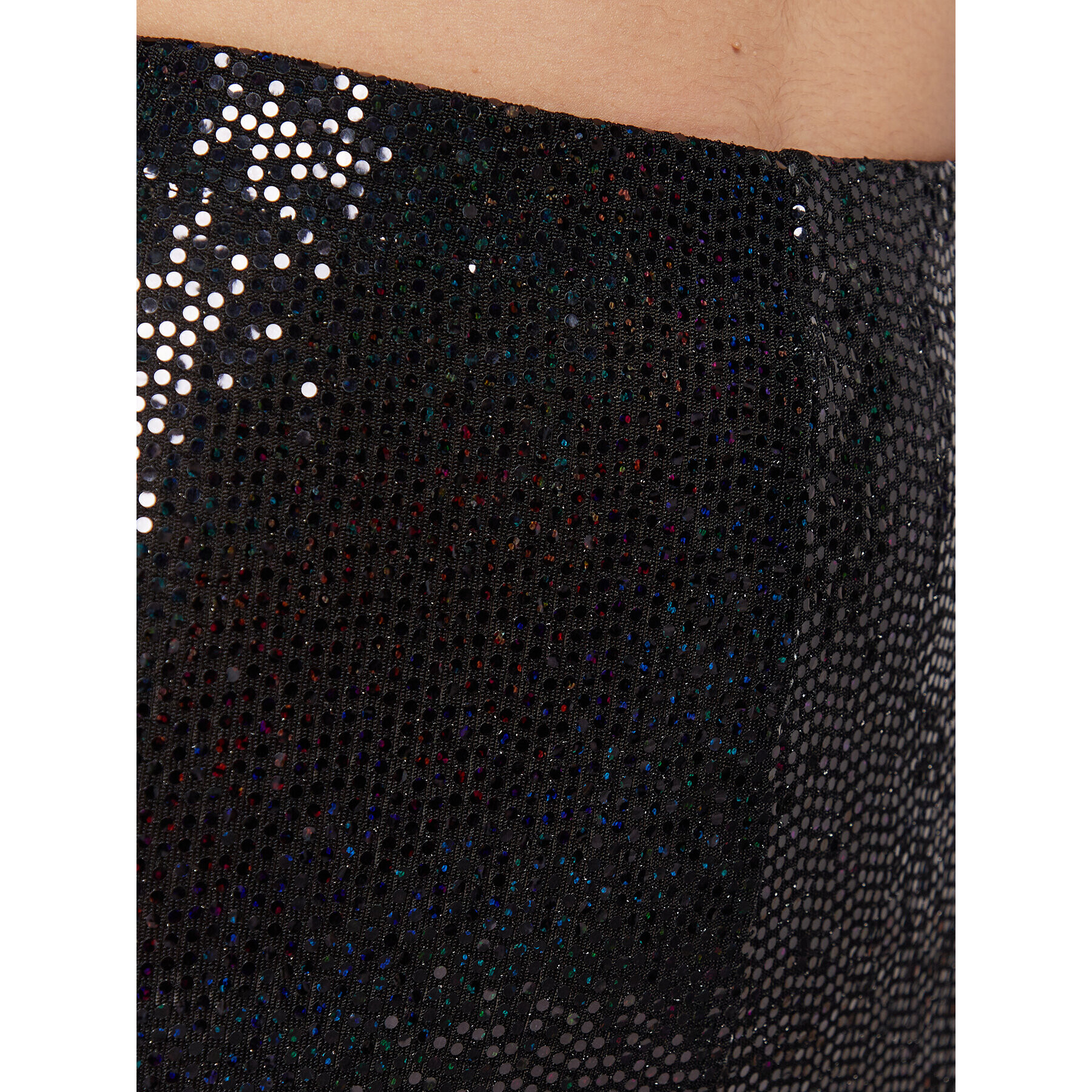 MSGM Текстилни панталони 3341MDP14 227628 Черен Regular Fit - Pepit.bg