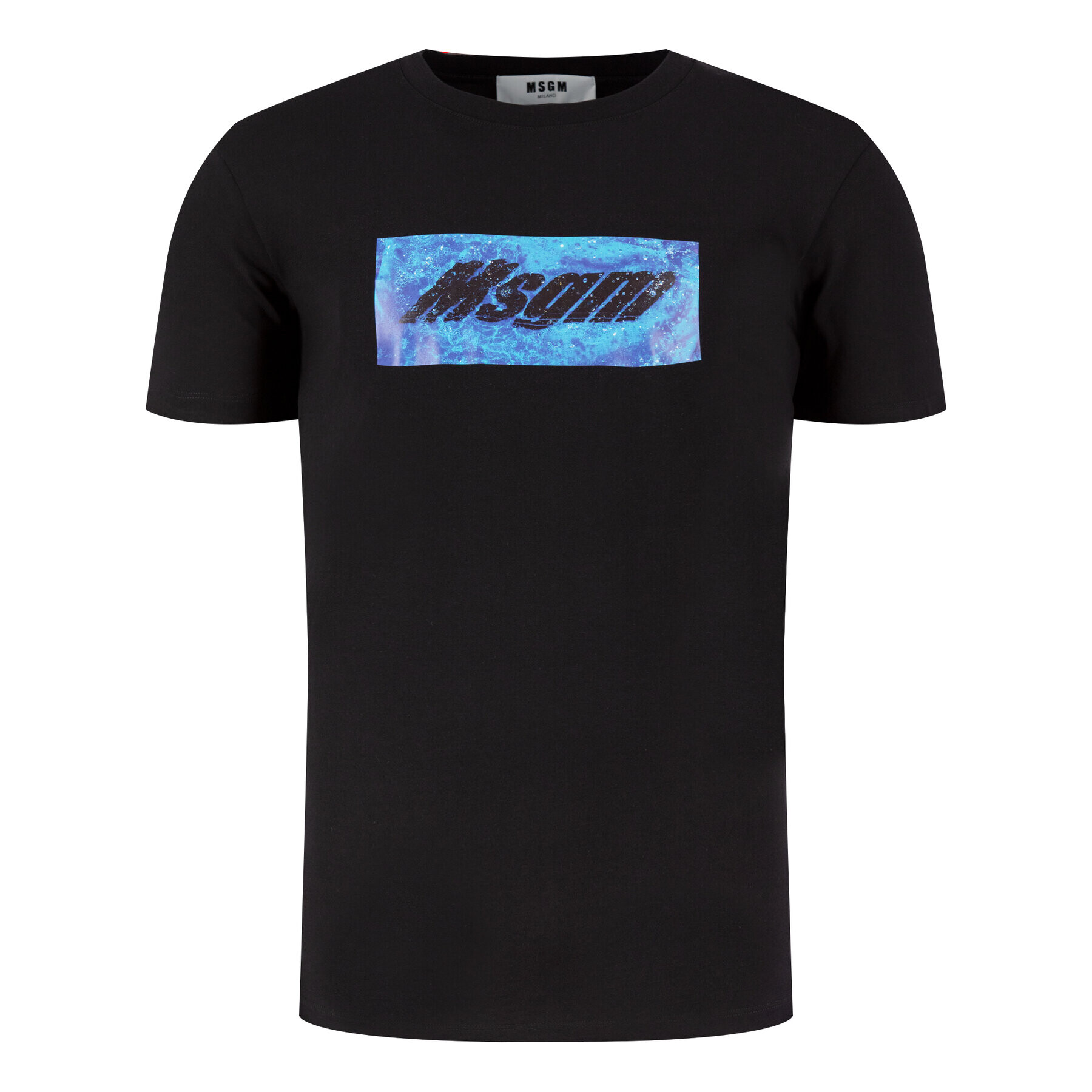 MSGM Тишърт 2840MM230 207098 Черен Regular Fit - Pepit.bg