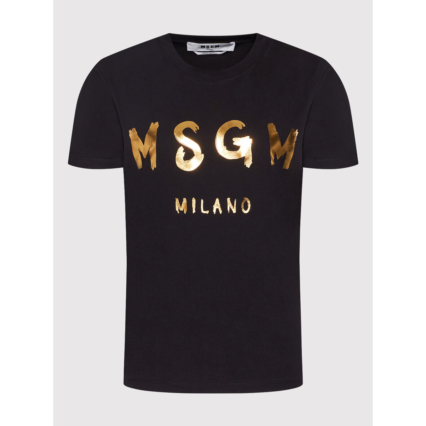 MSGM Тишърт 3241MDM510M 227298 Черен Regular Fit - Pepit.bg