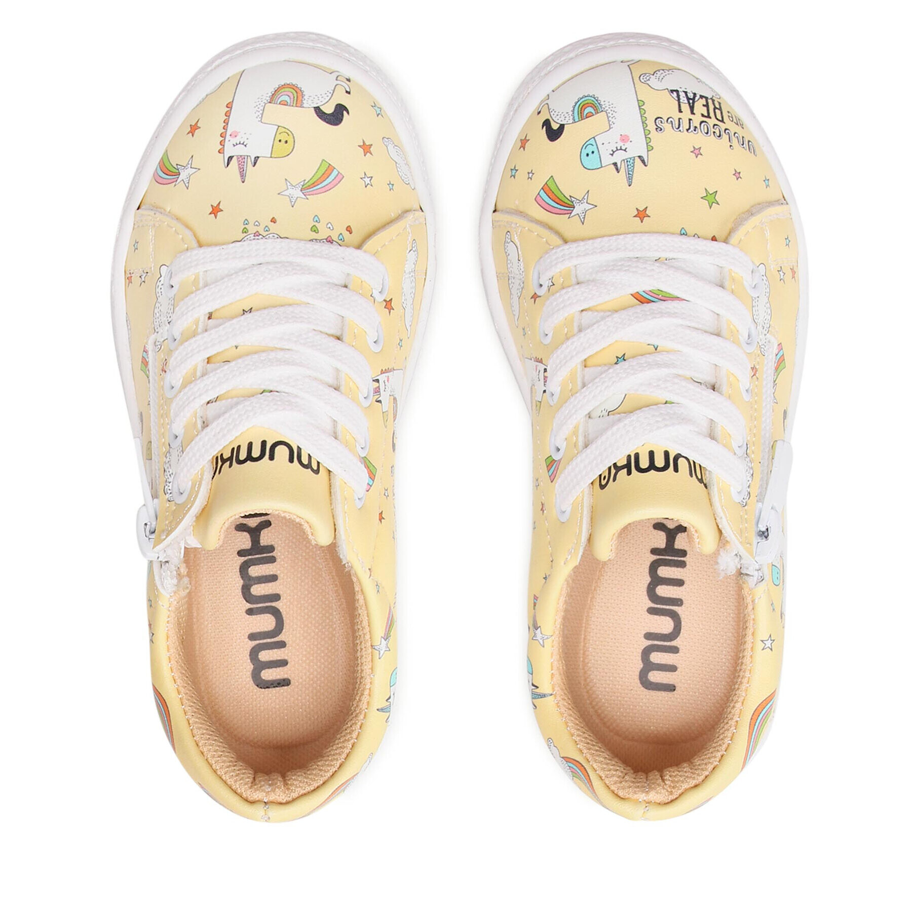 Mumka Сникърси KIDS19-007 Жълт - Pepit.bg