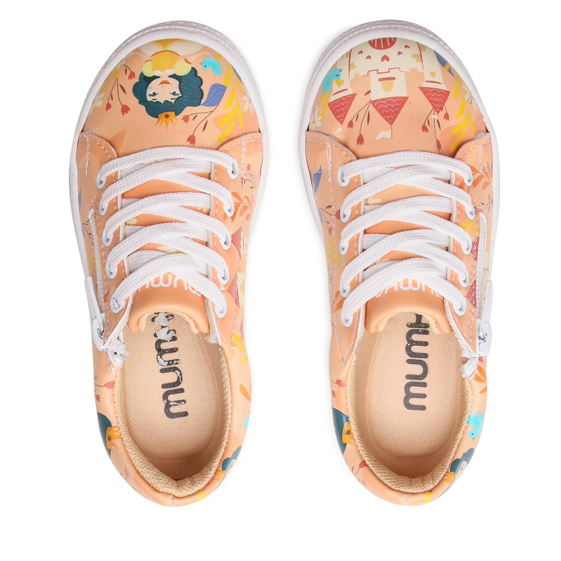 Mumka Сникърси Kids19-014 Оранжев - Pepit.bg