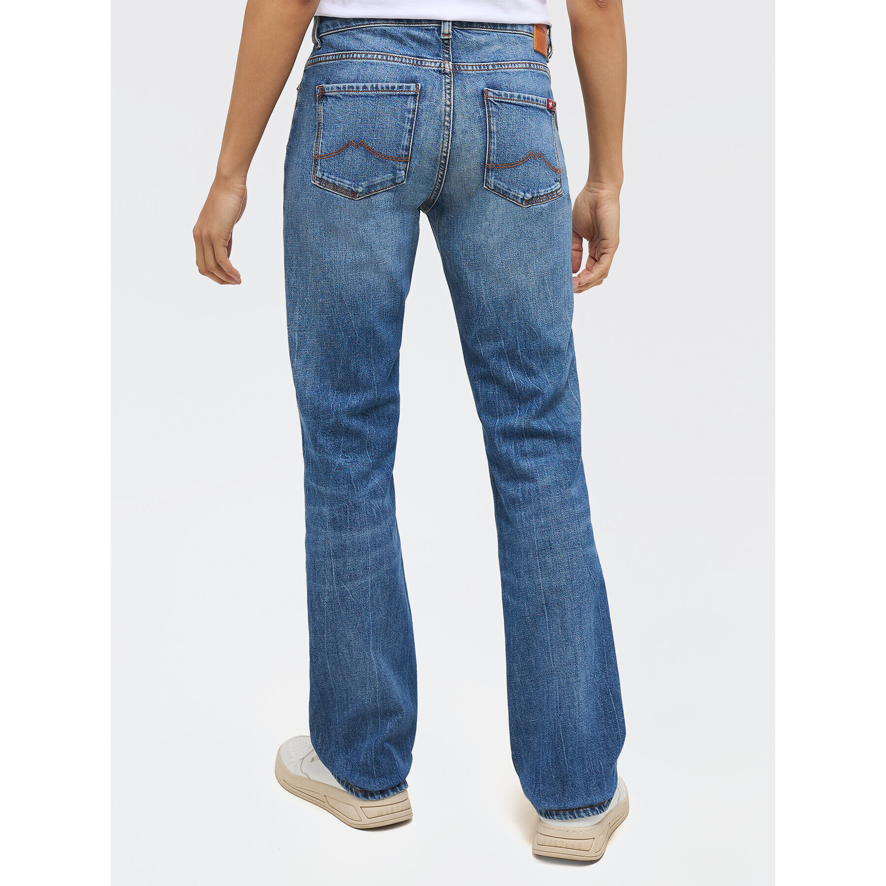 Mustang Дънки Crosby 1013594 Син Straight Fit - Pepit.bg