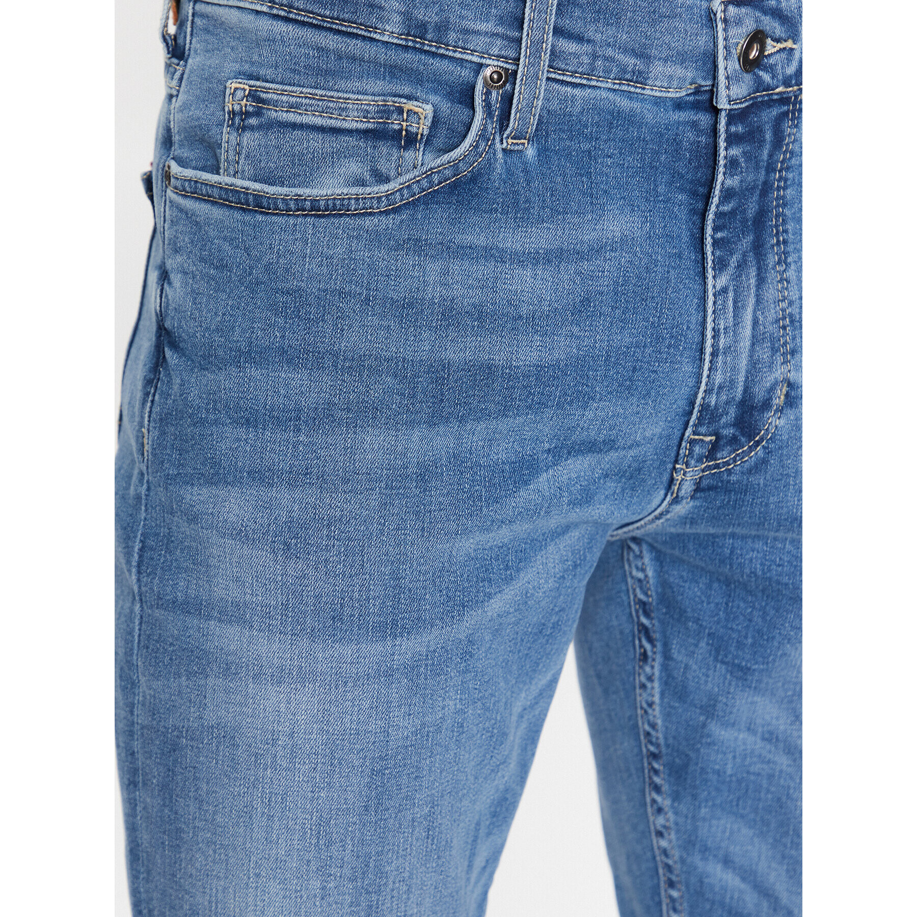 Mustang Дънки Frisco 1013415 Син Slim Fit - Pepit.bg